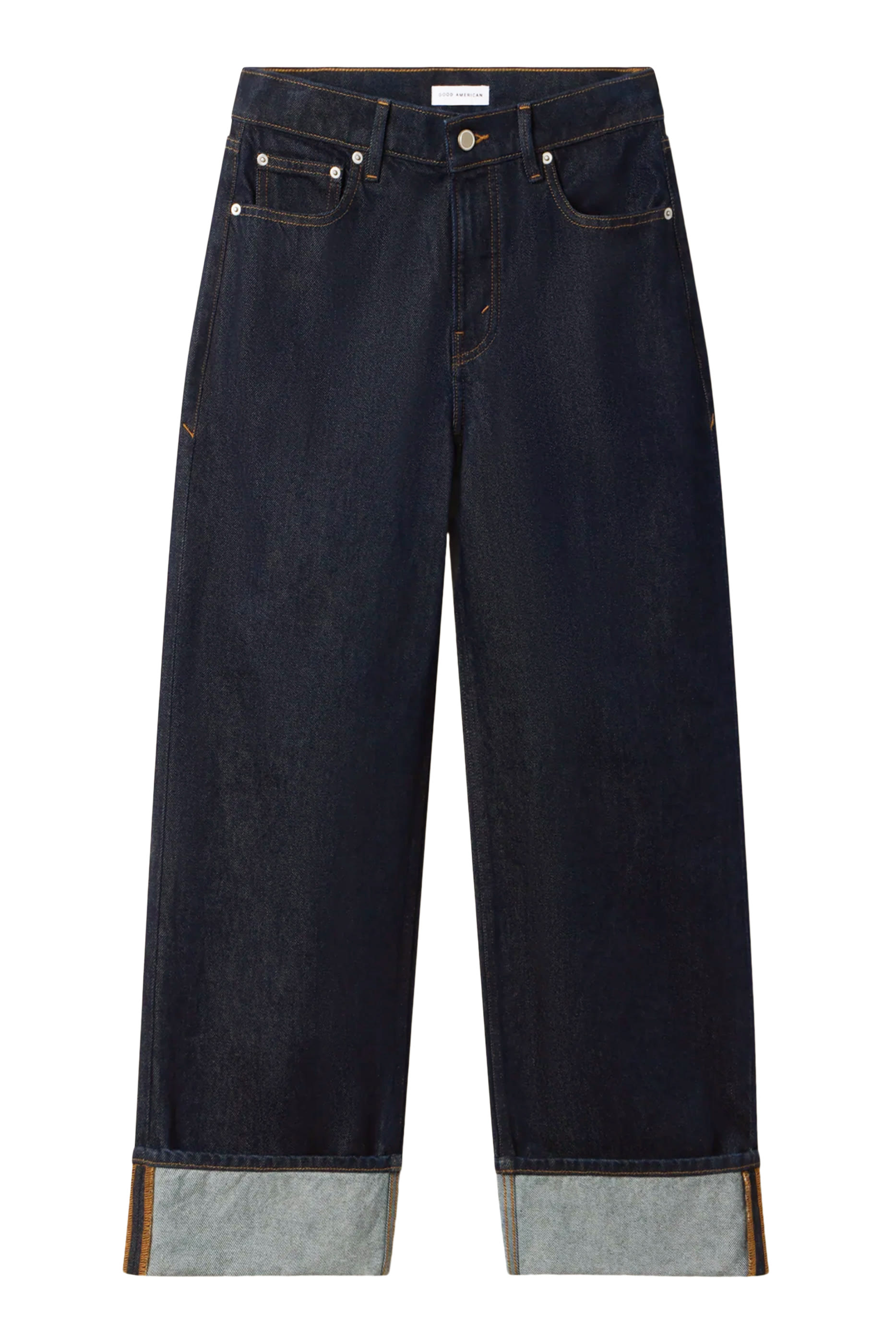 Good Standard Baggy Cuffed Jeans