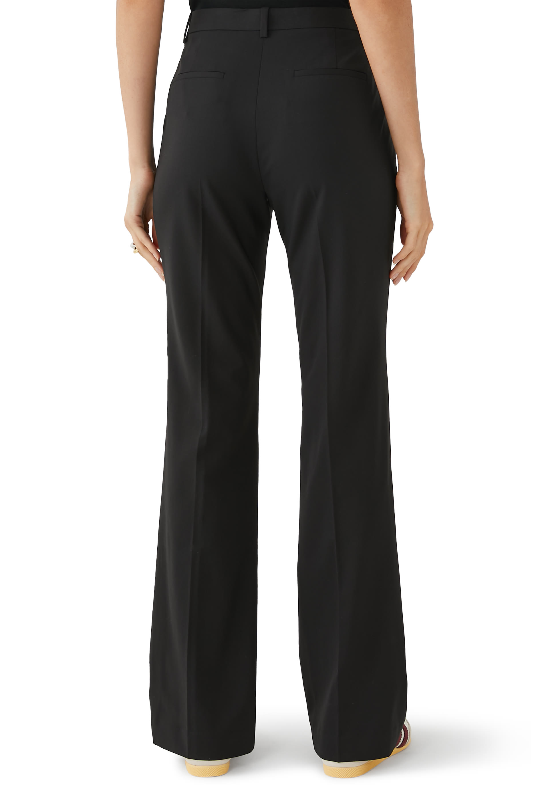 Flared Pants  in Good Wool