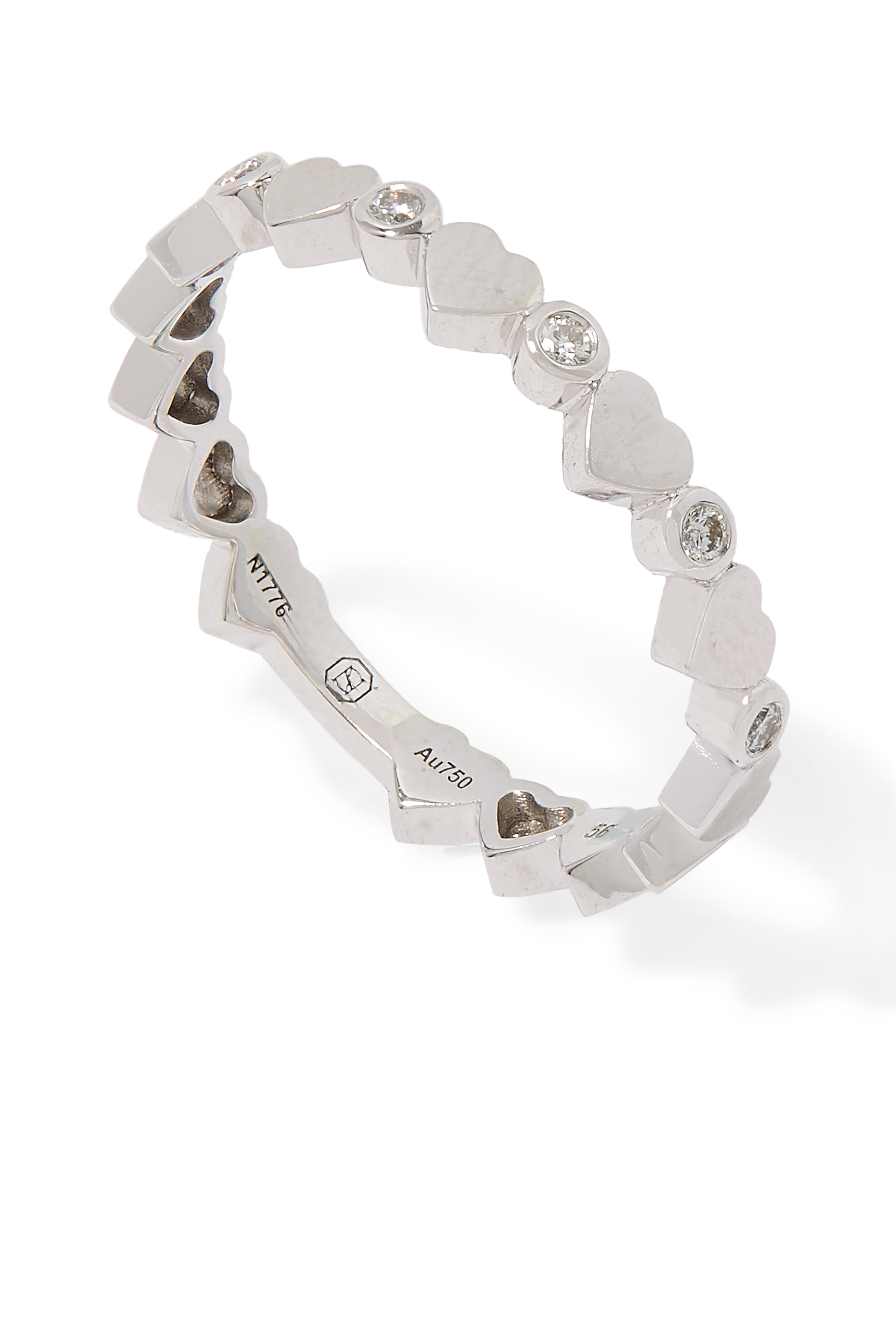 Love in Tokyo Ring, 18k White Gold & Diamonds