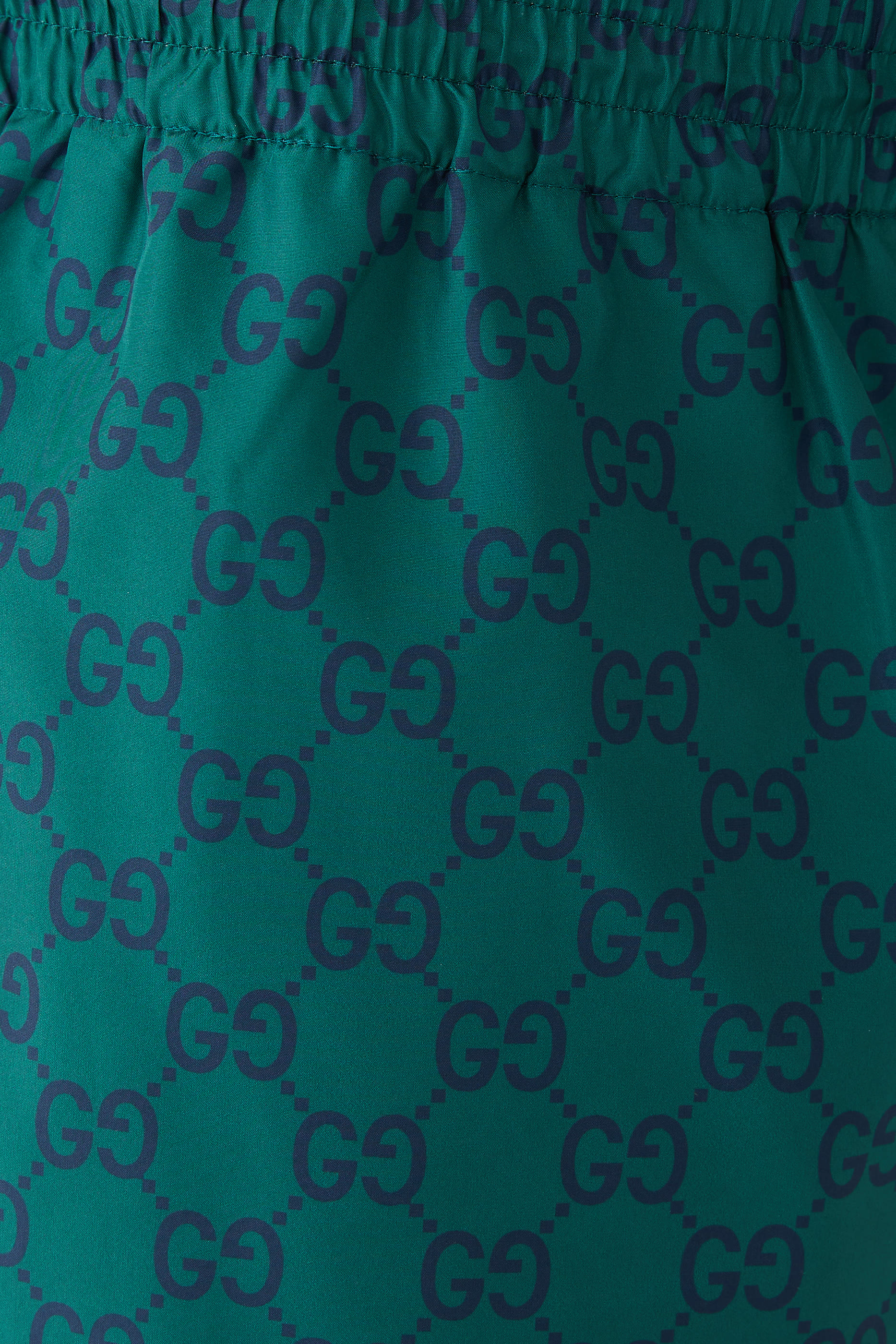 GG Print Nylon Swim Shorts