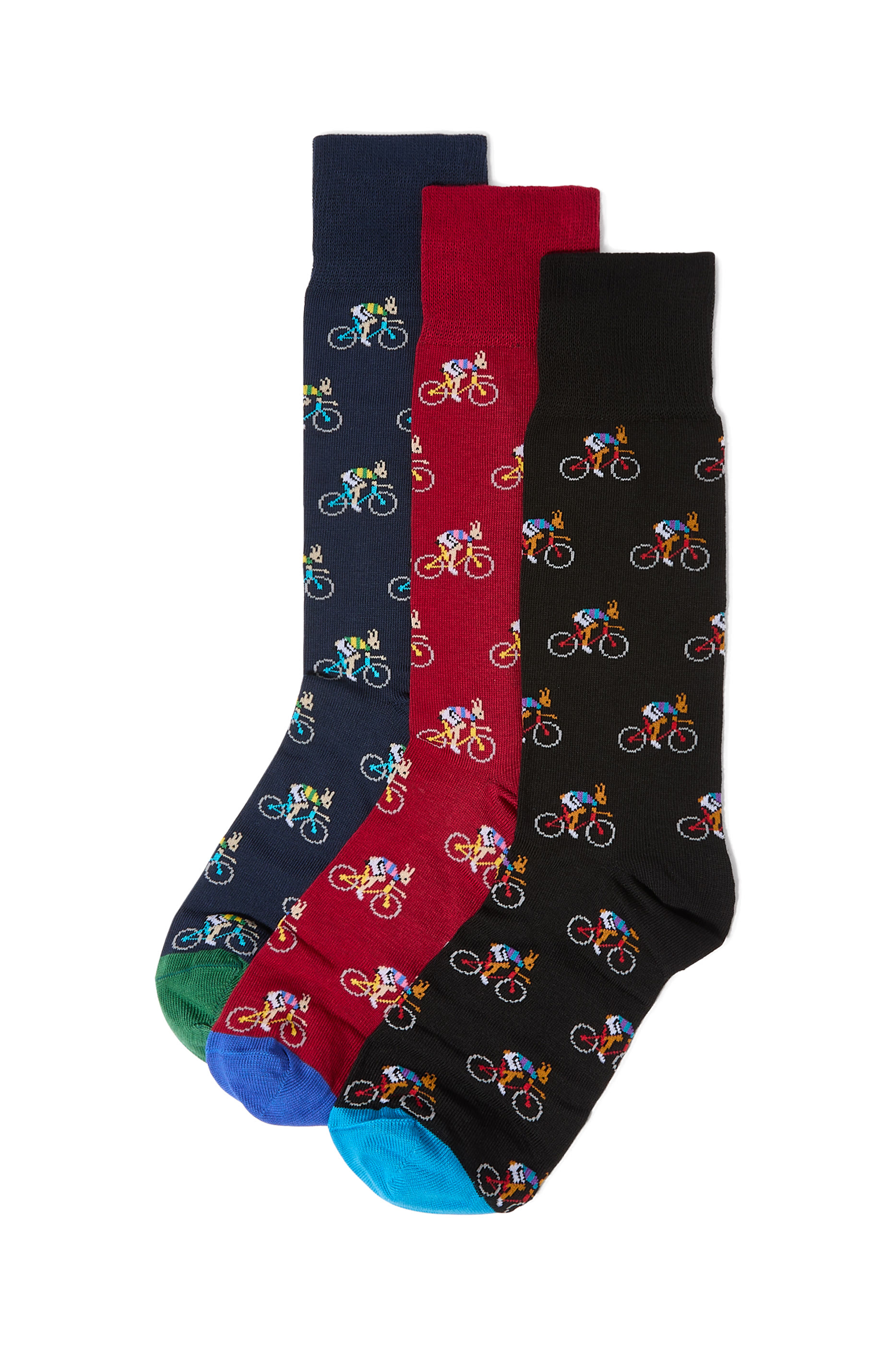 3-Pack Signature Stripes Socks