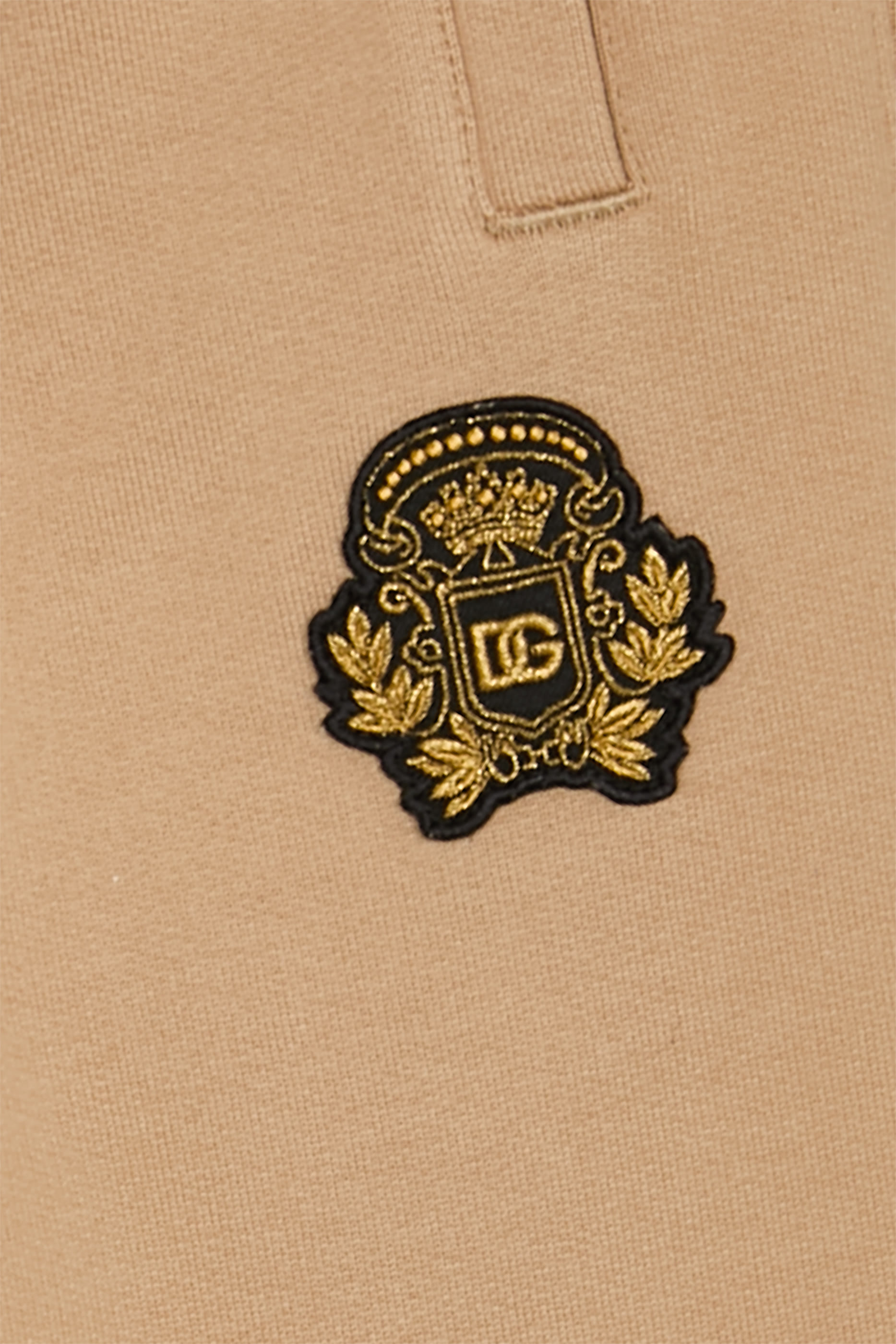 Kids Fleece Trousers with Heraldic Patch