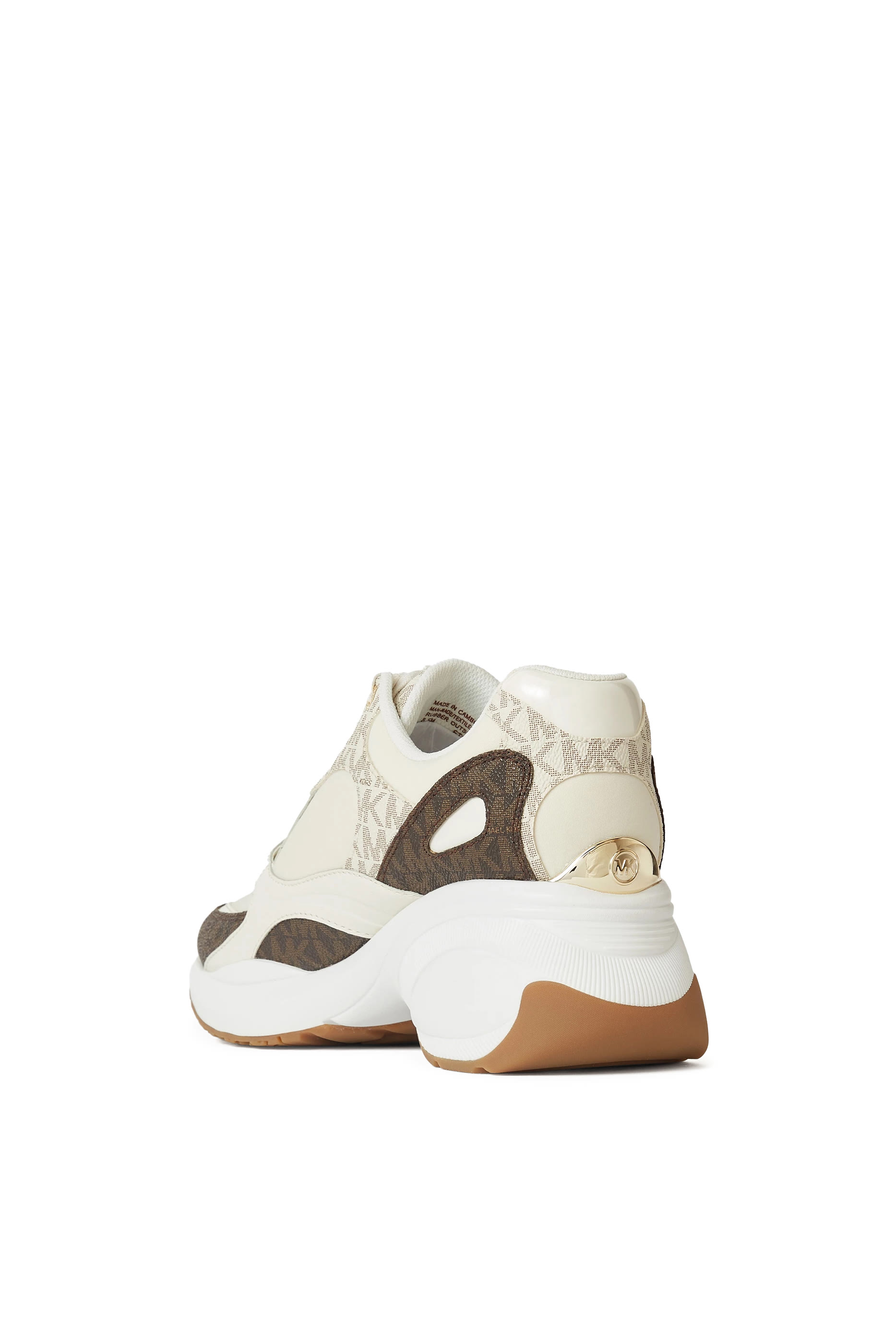 Zuma Two-Tone Signature Logo and Nylon Sneakers