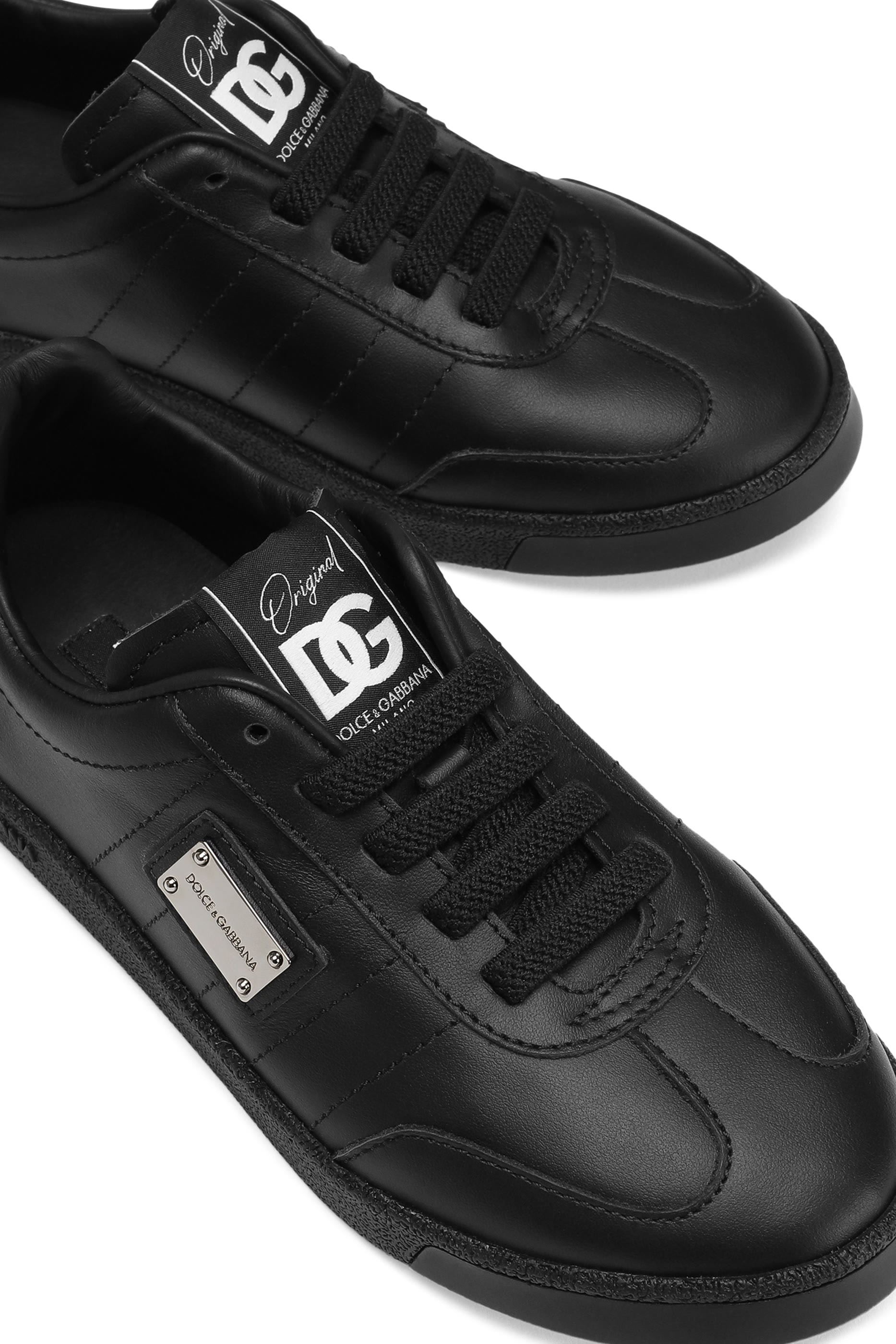 Kids Portofino Vintage Calfskin Sneakers