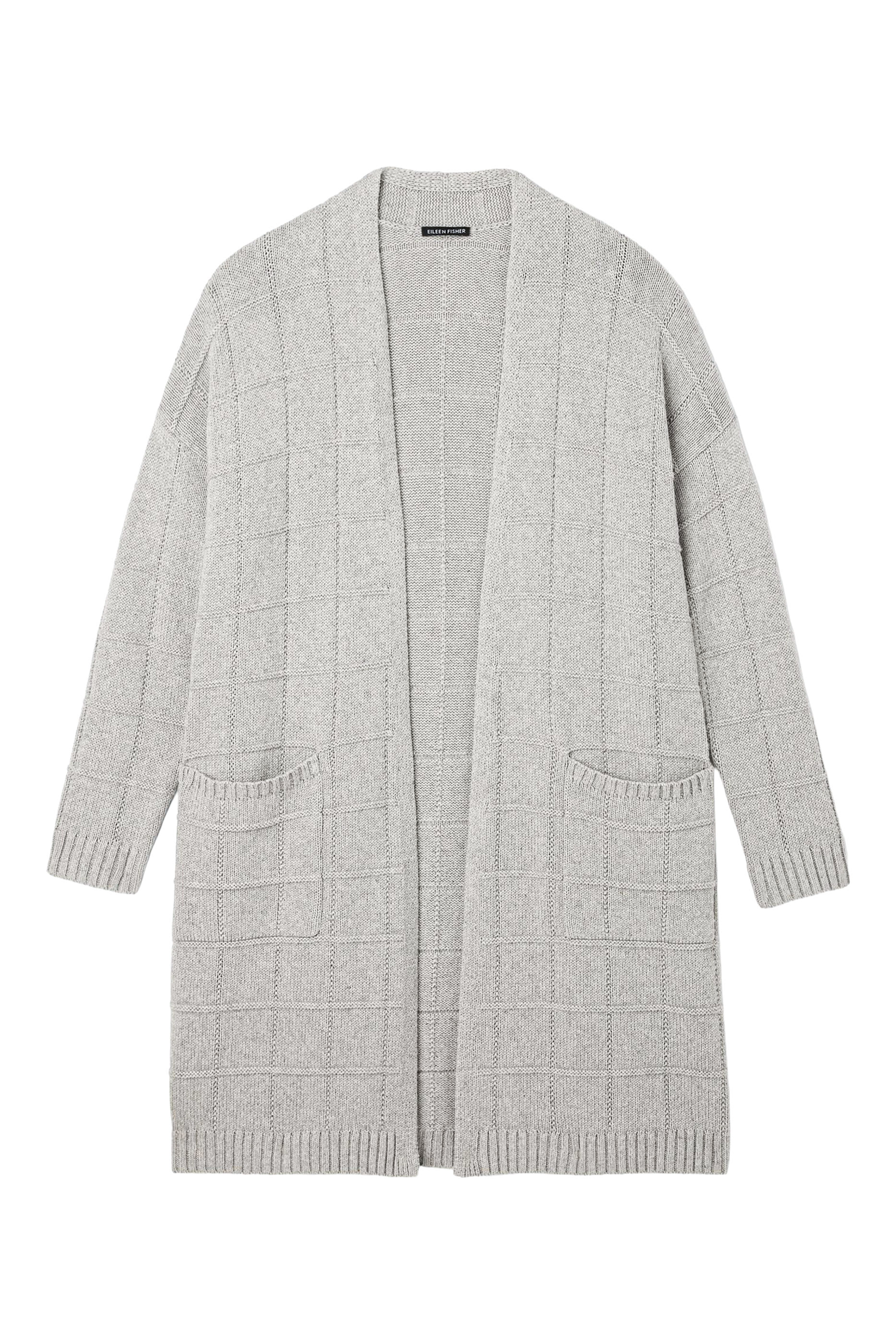 Cotton & Recycled Cashmere Long Cardigan