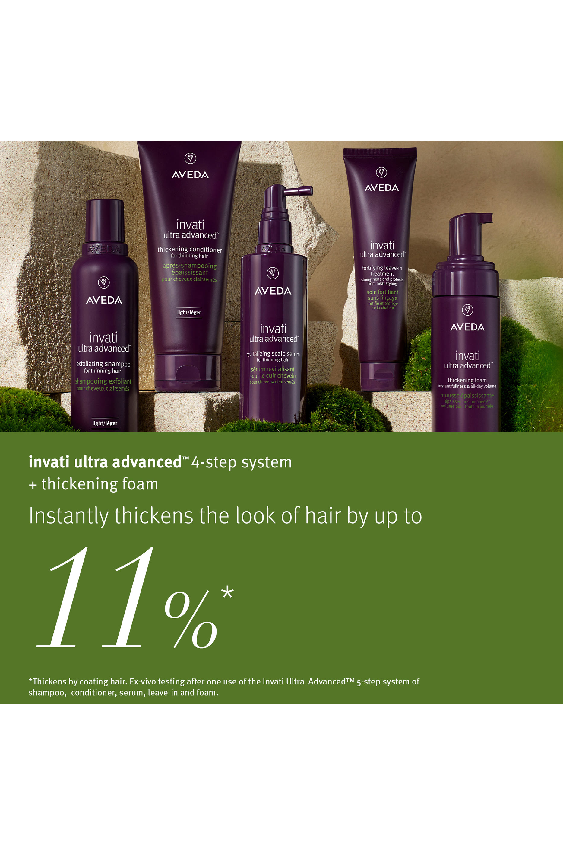 invati ultra advanced&trade; Thickening Styling Foam
