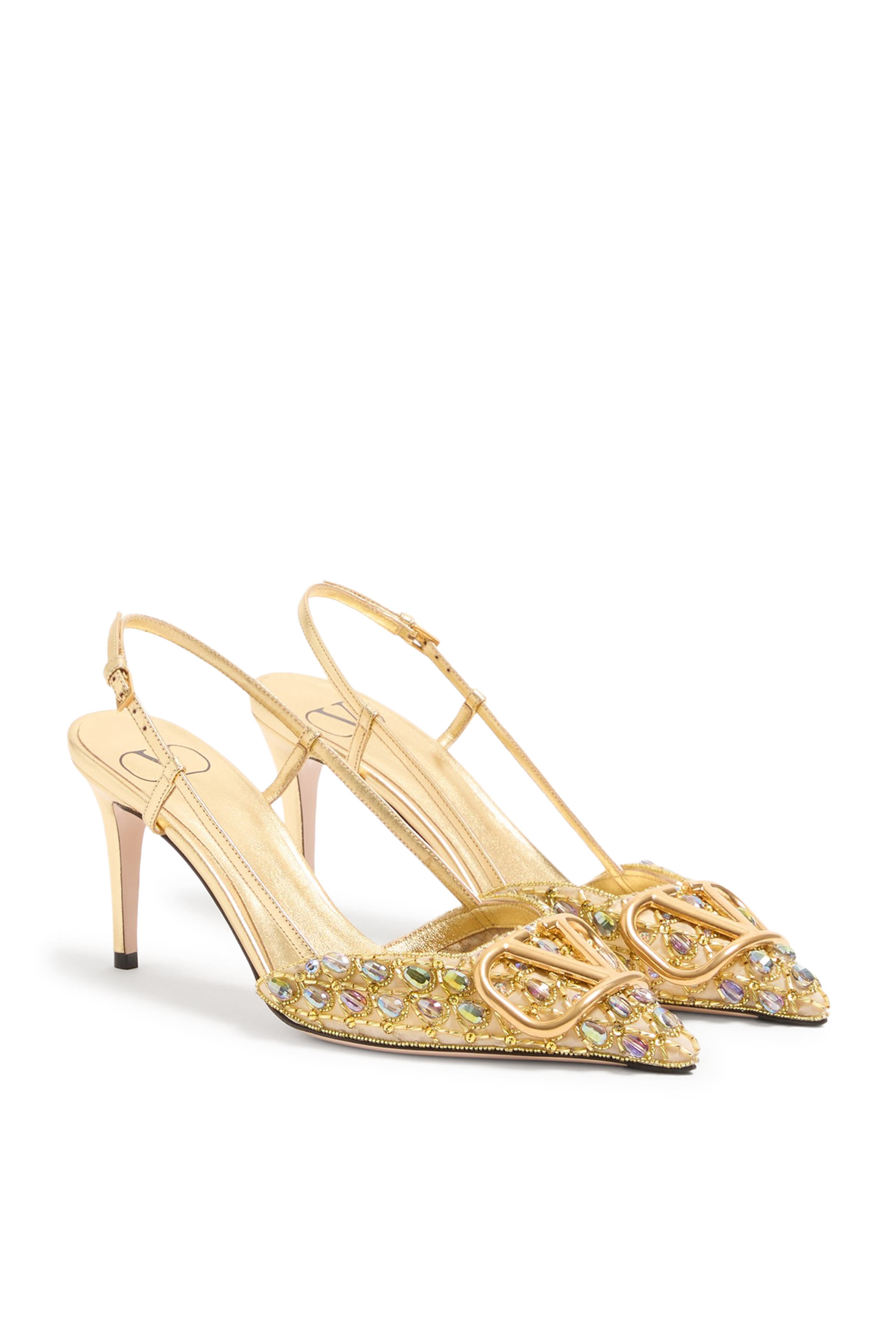 VLogo Signature 80 Slingback Pumps