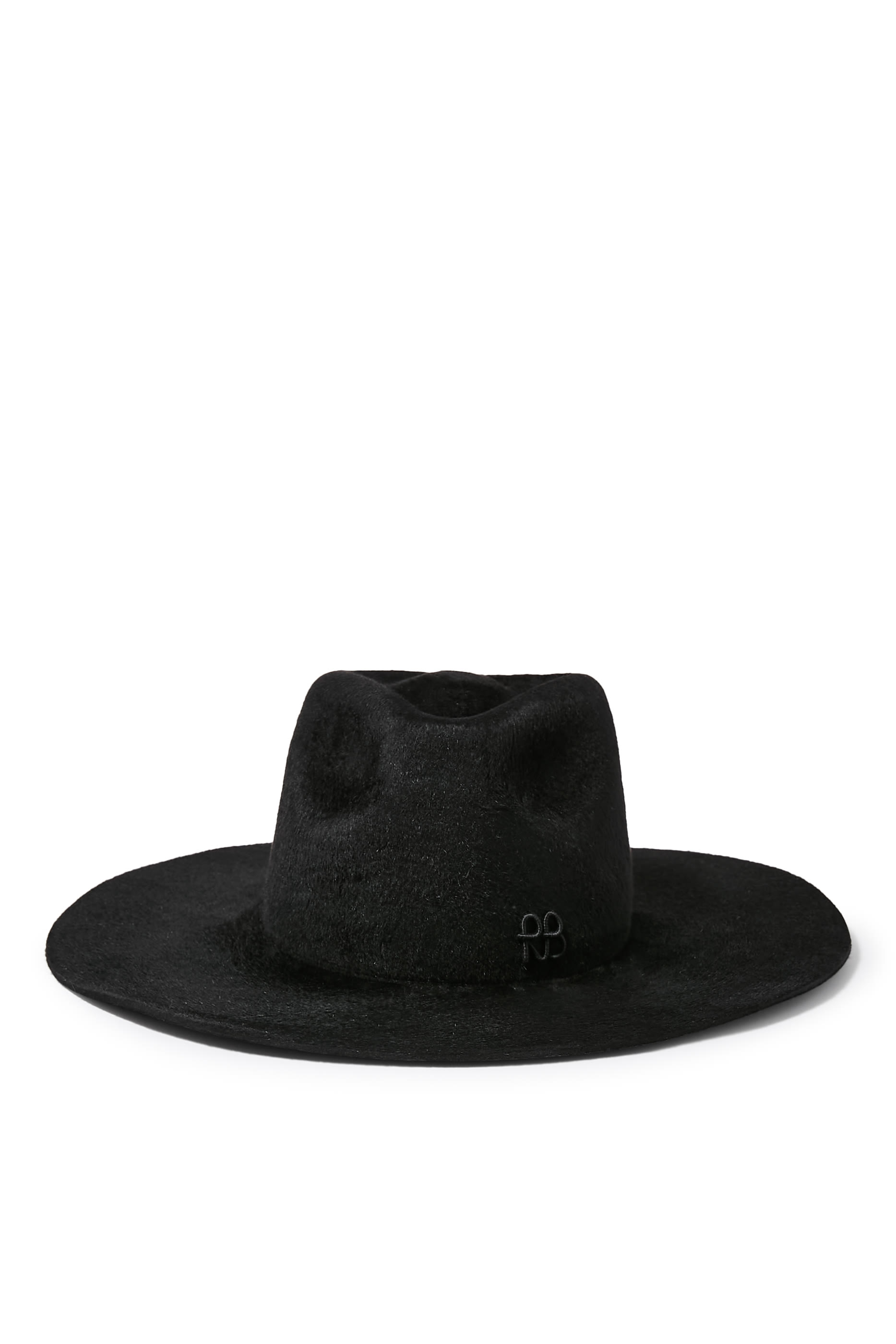 Logo-Embellished Fedora Hat 