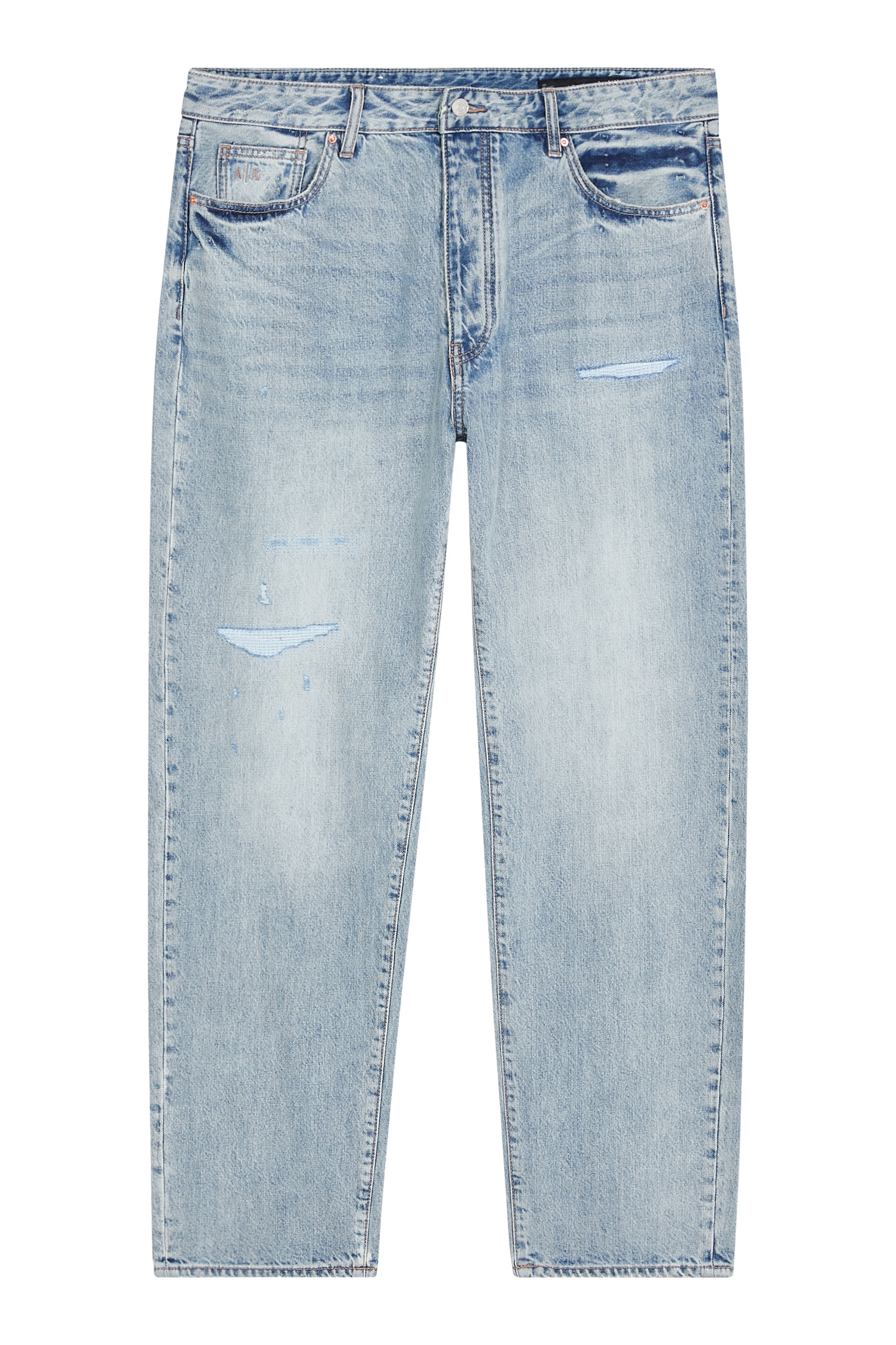 One Block Up Relaxed Denim Pants