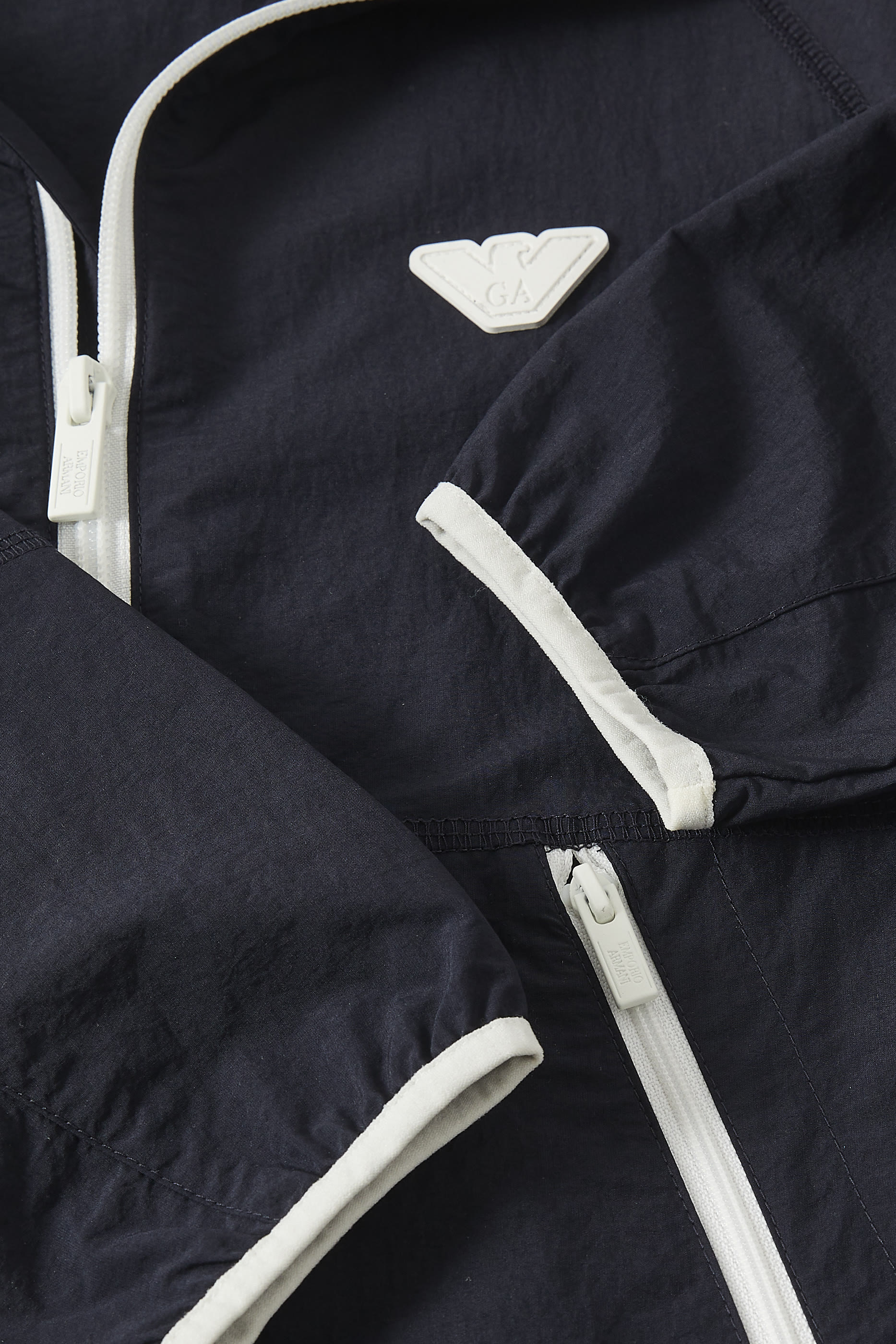 Kids Eagle Logo Patch Hoodie