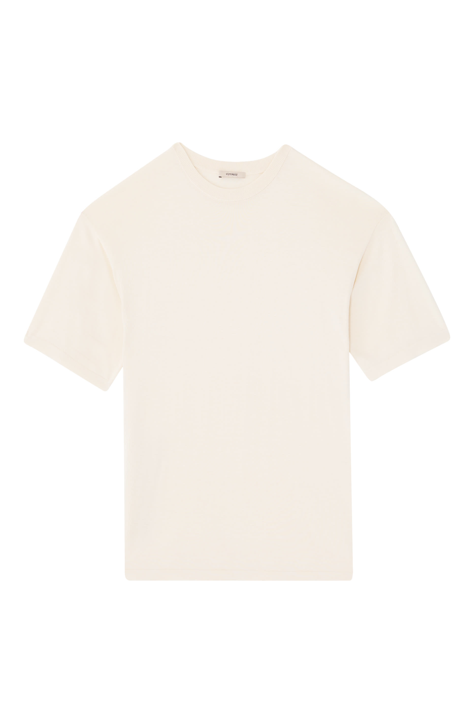  Silk-Cotton Knit T-Shirt 