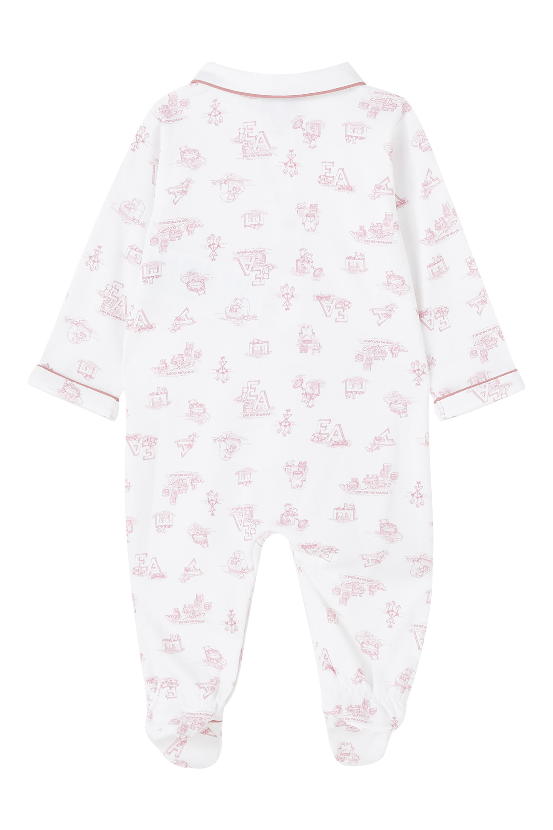 Kids EA7 Logo Bodysuit