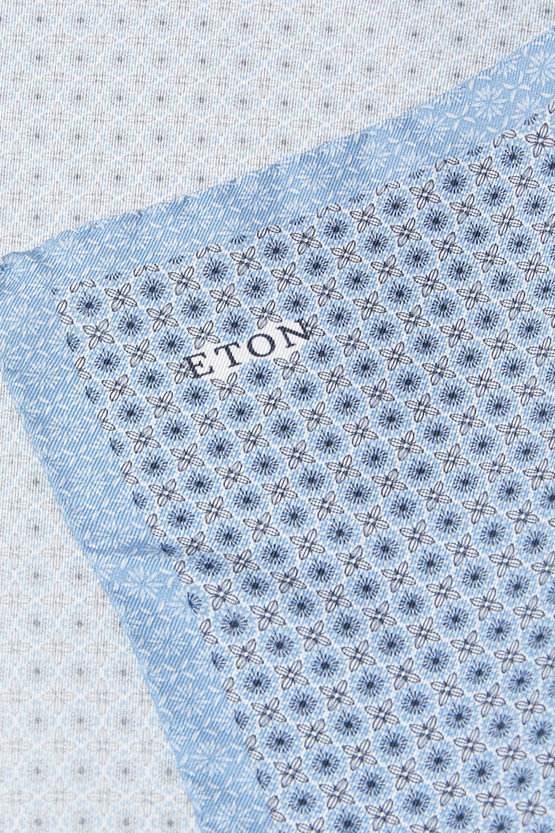 Geometric Silk Pocket Square