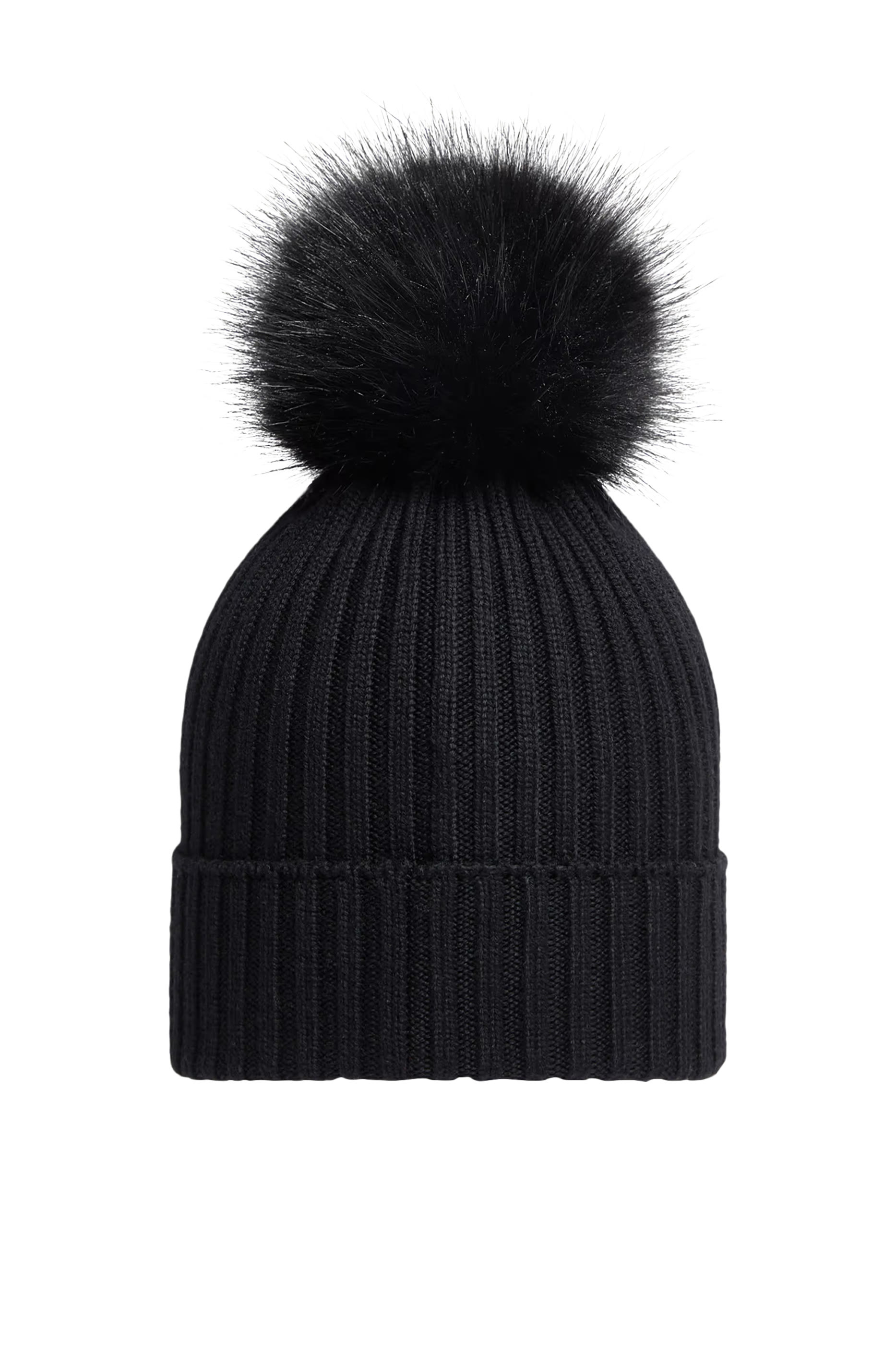 Kids Wool Beanie with Pom Pom