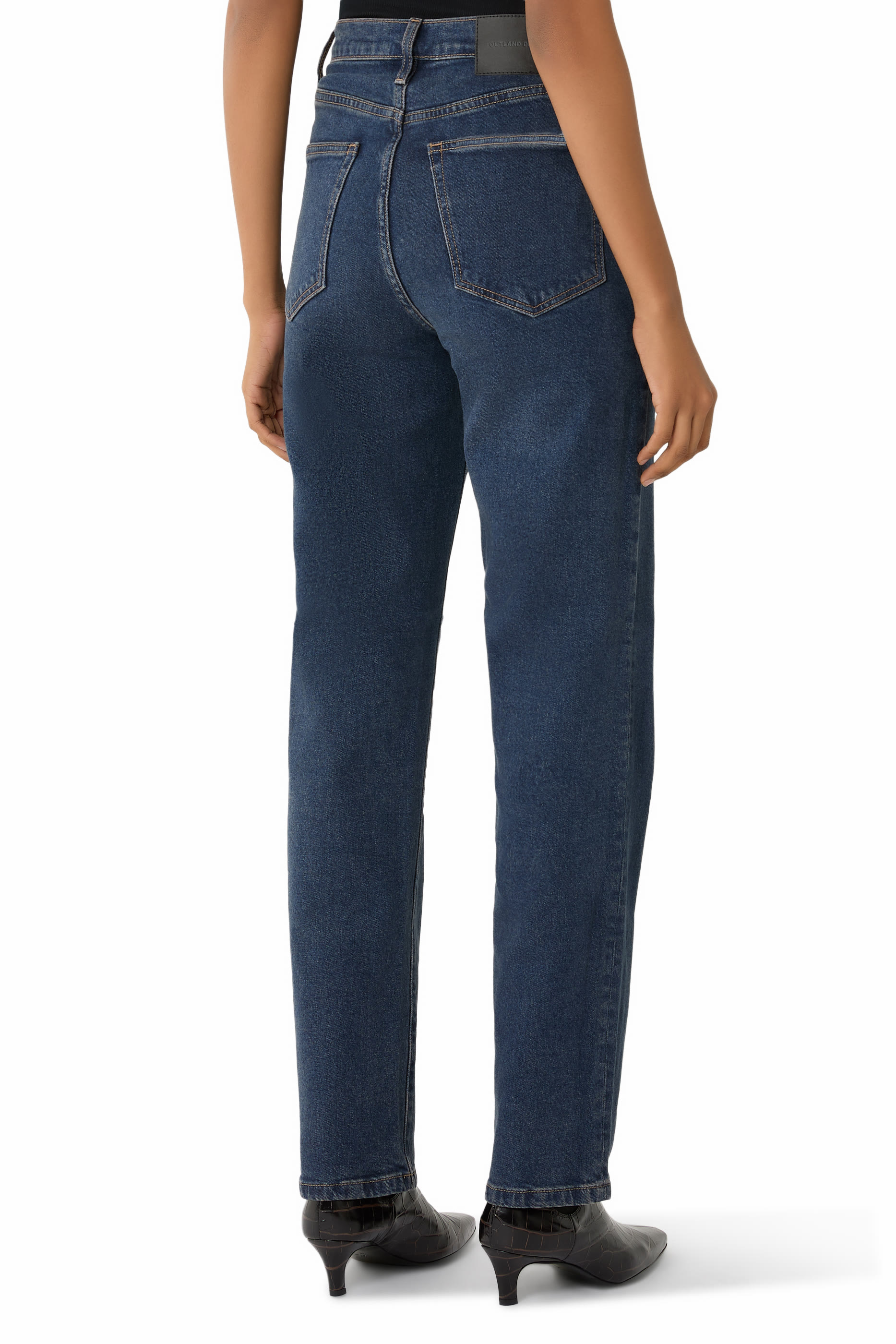Zoe High Straight Jeans