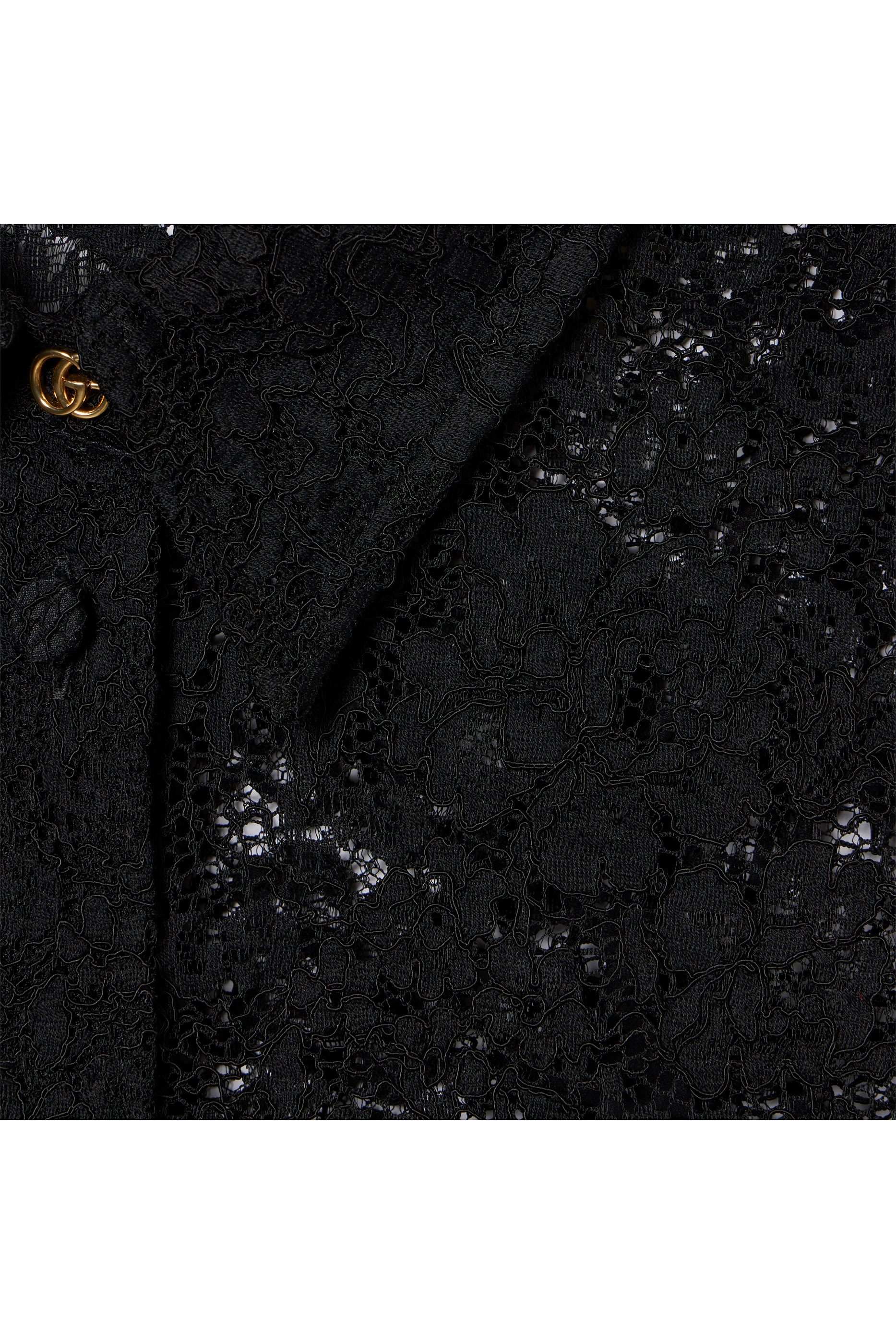 GG Flower Stretch Lace Shirt