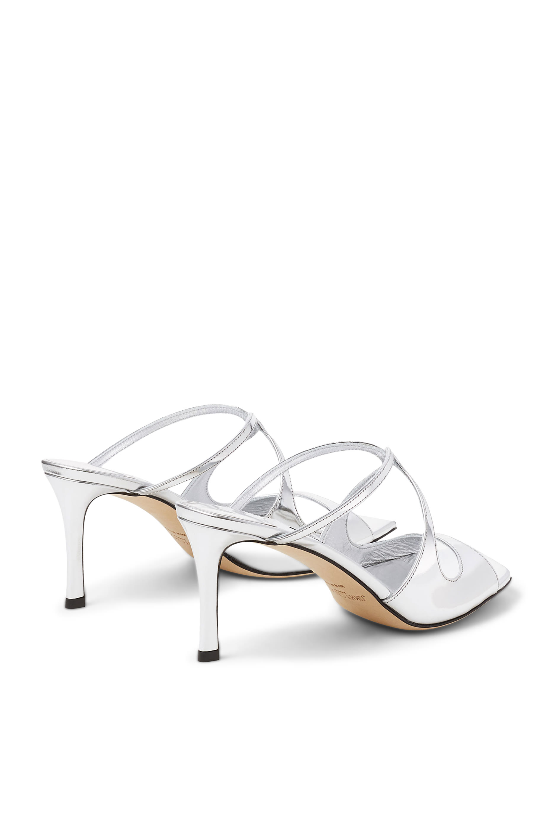 Anise 75 Metallic Leather Sandals