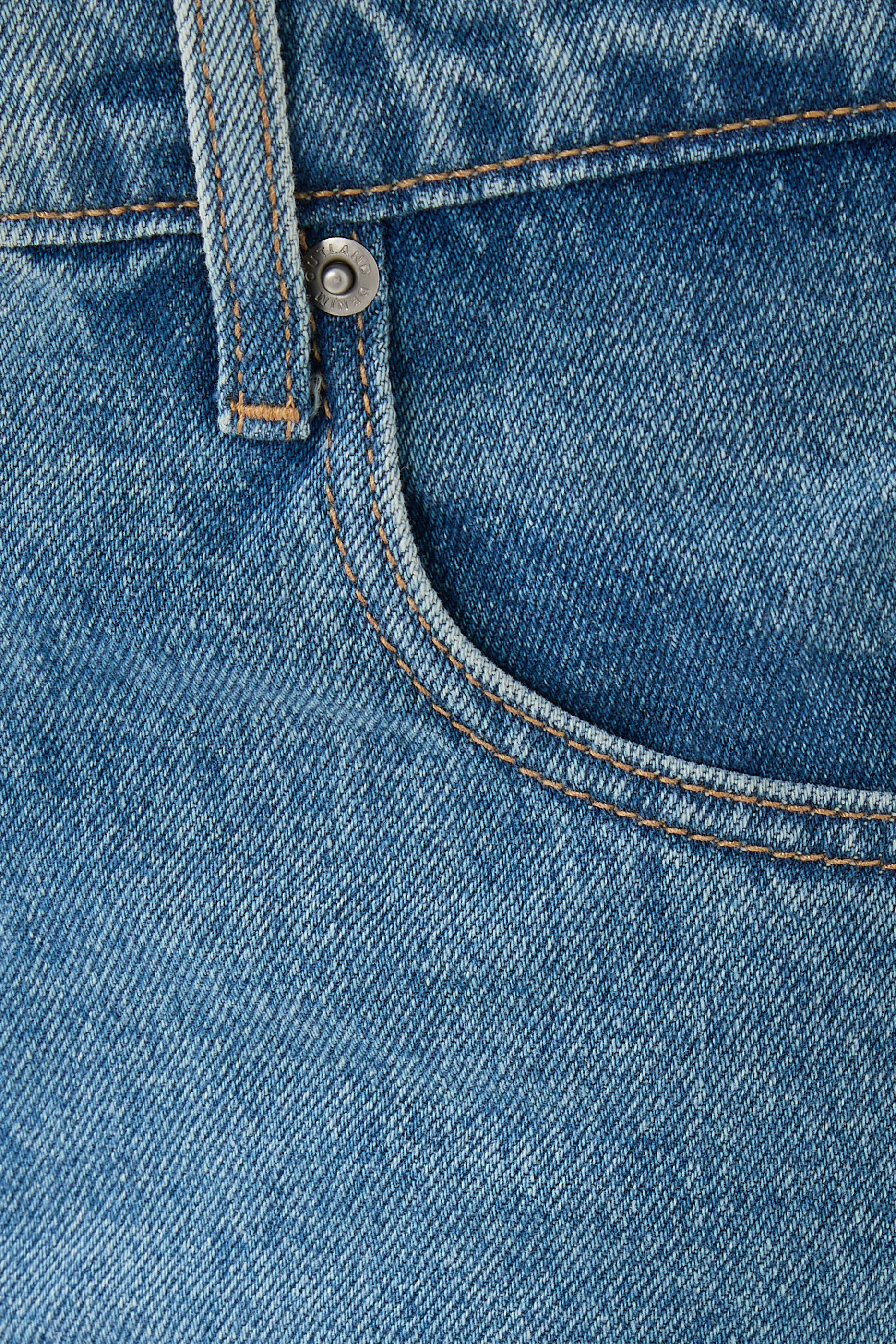 Avril Mid Slouchy Wide Leg Jeans