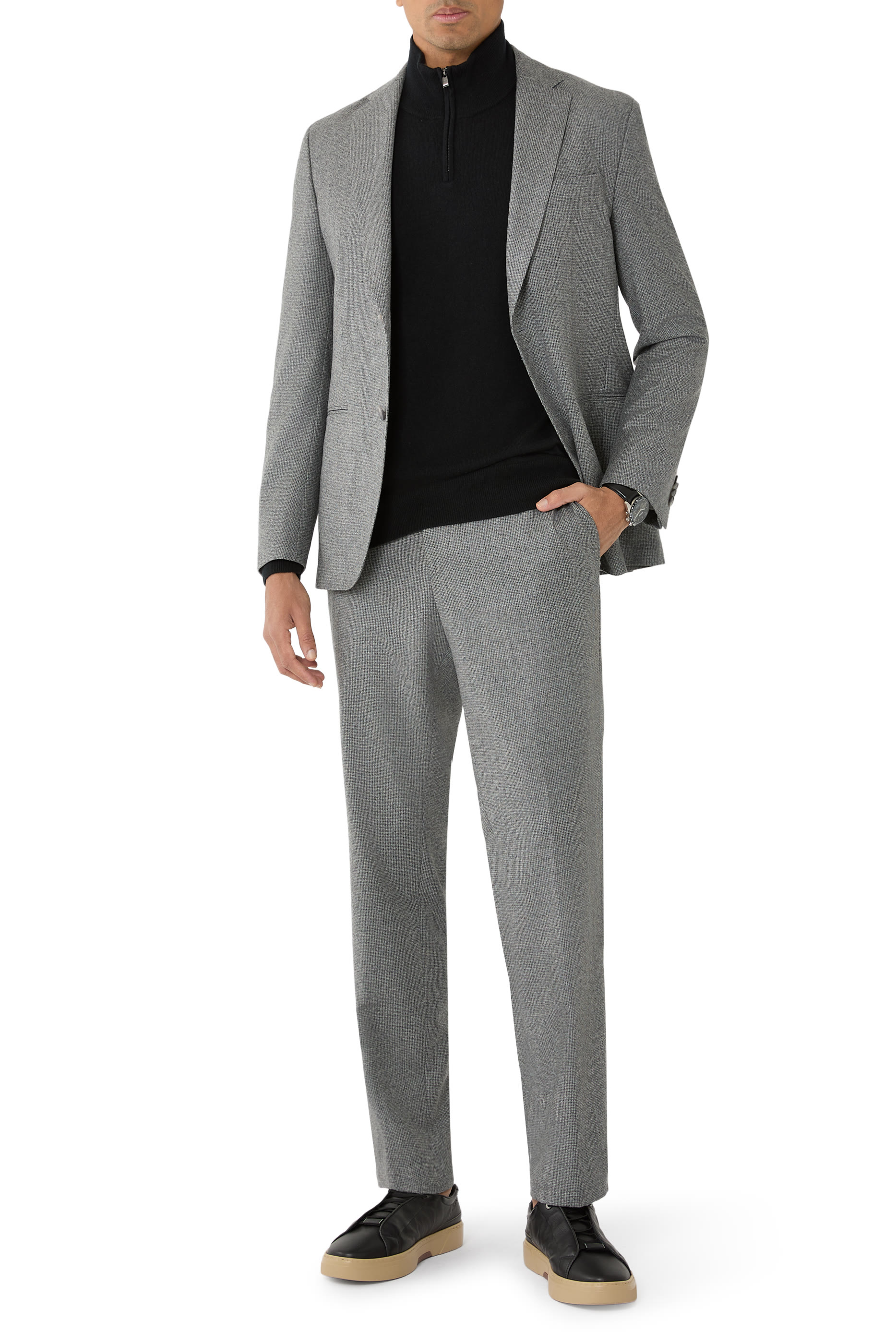 H-Hemarlo Half Zip Sweater