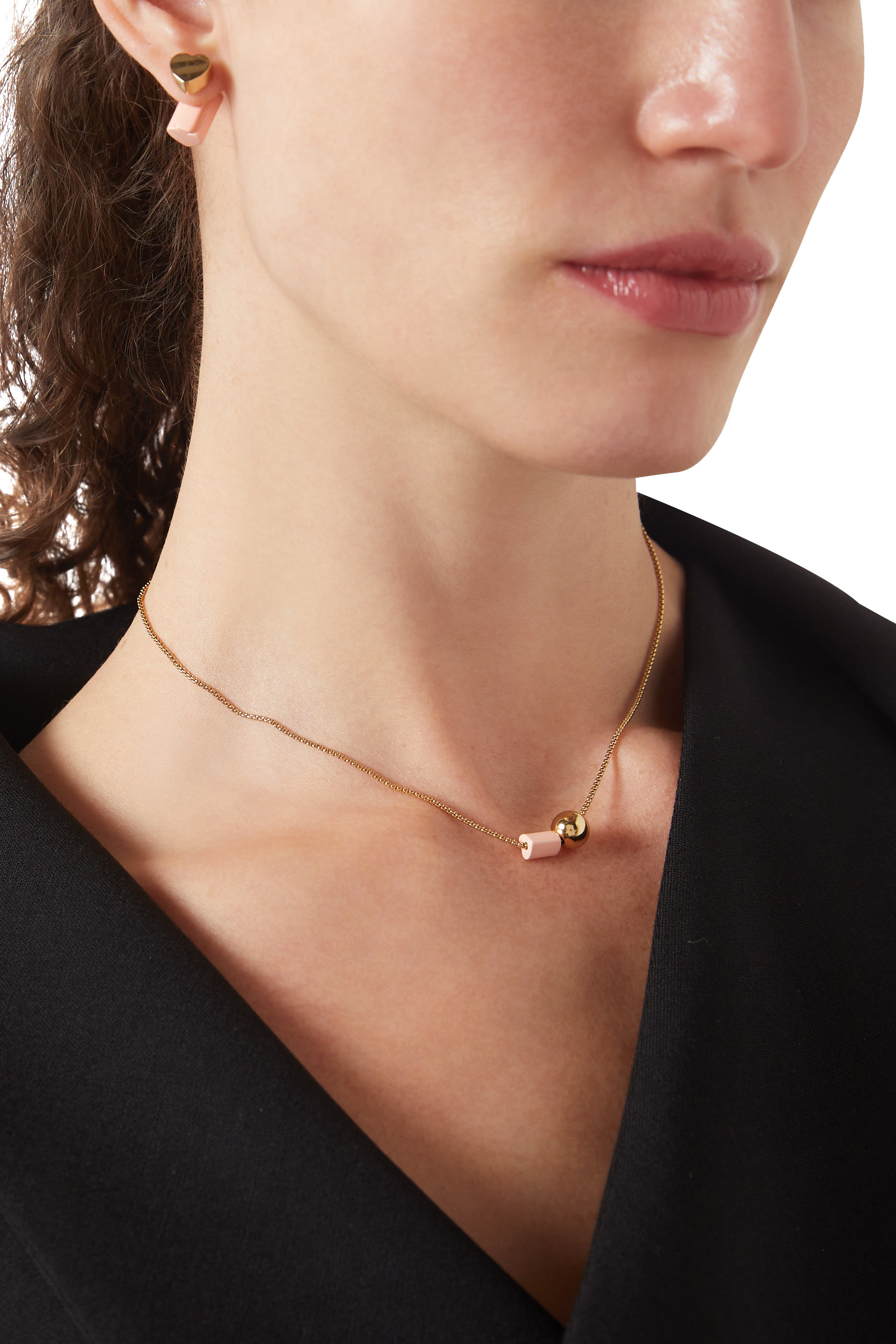 Geo Pop Front Back Studs,  Titanium Posts & Enamel