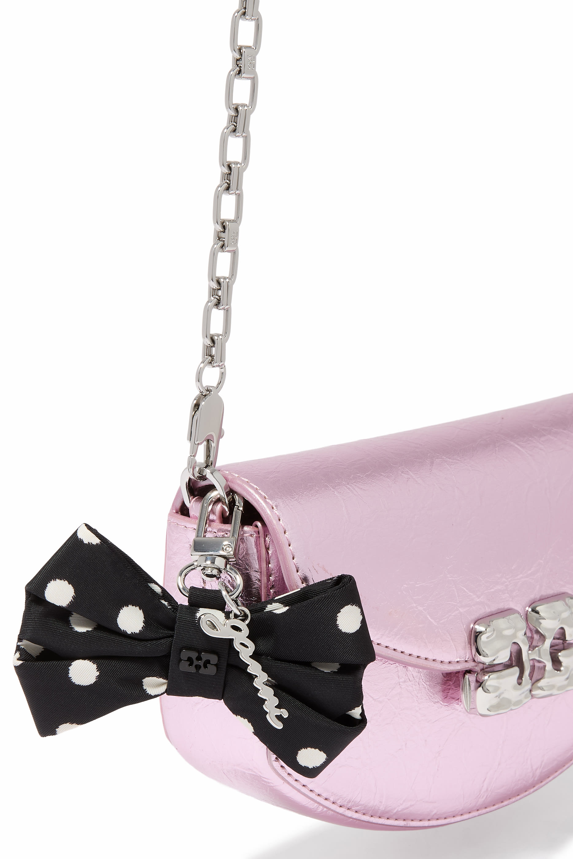 Dotted Bow Charm