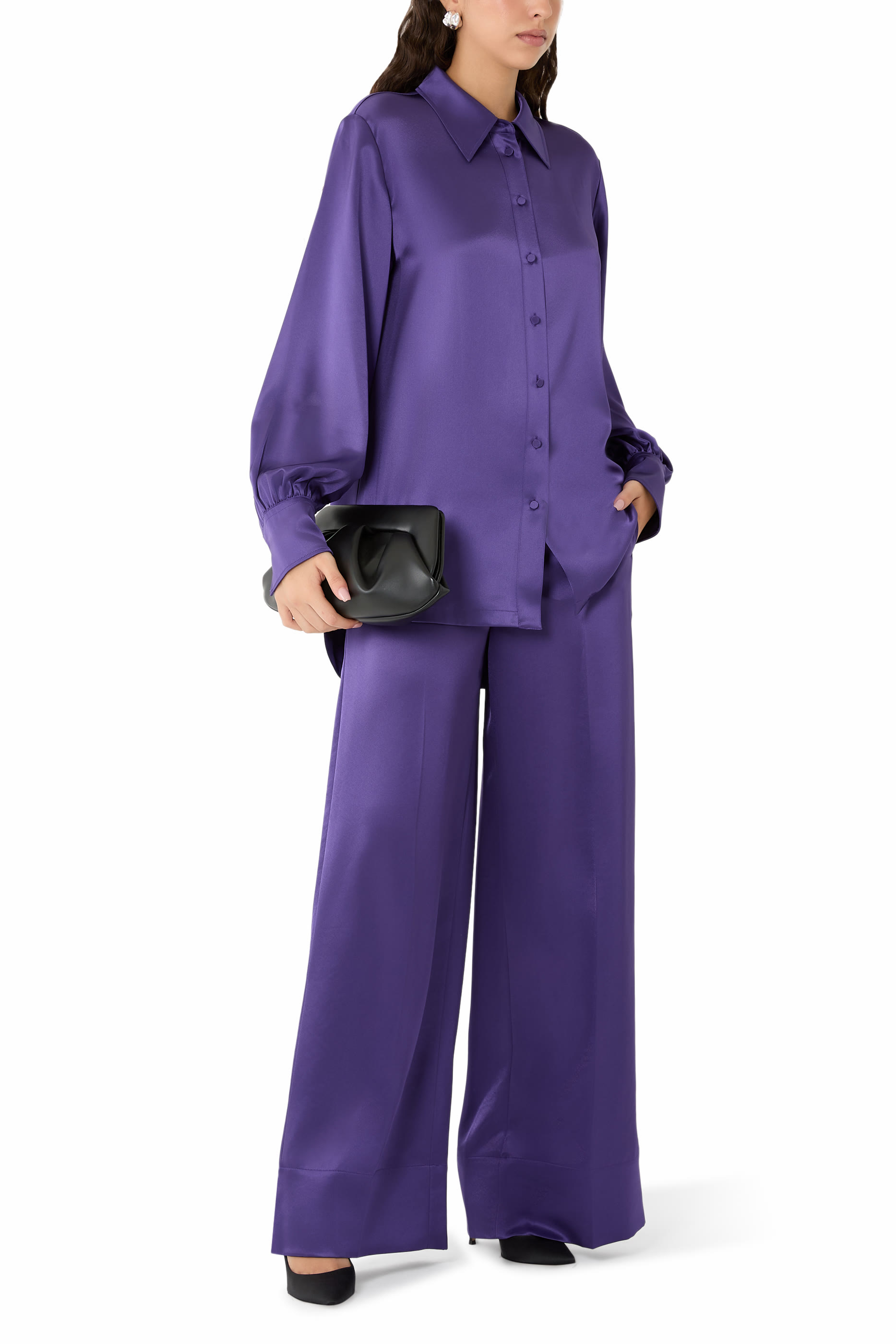  Dijon Double Satin Trousers 