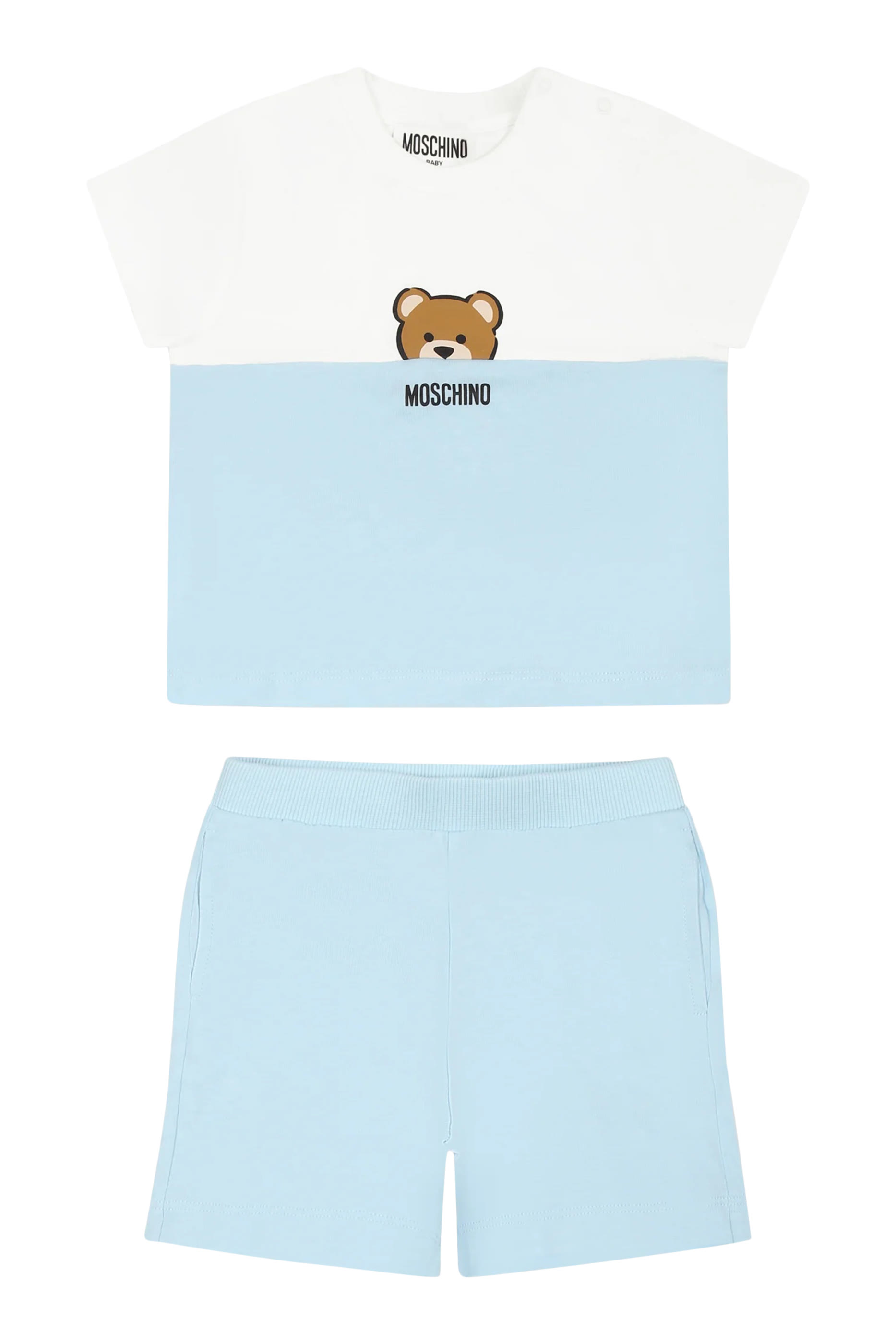 Kids Teddy Logo Jersey T-Shirt & Shorts Set