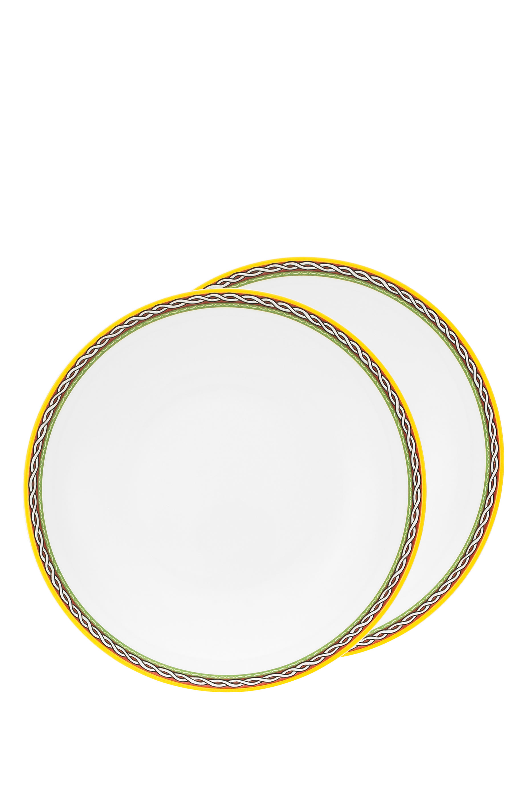 Carretto Bordo Soup Plates, Set of 2