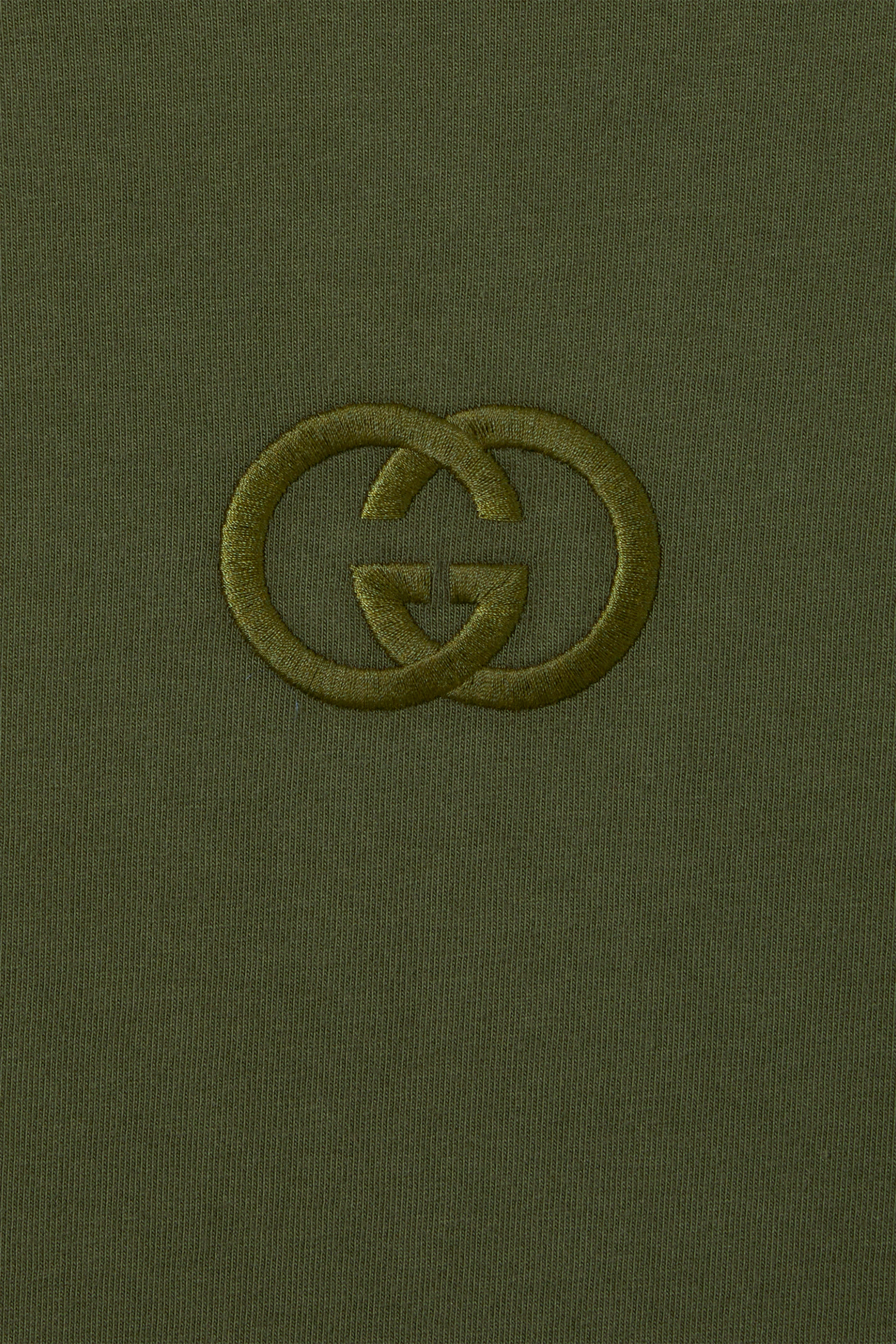 Cotton Jersey T-Shirt with Logo Embroidery