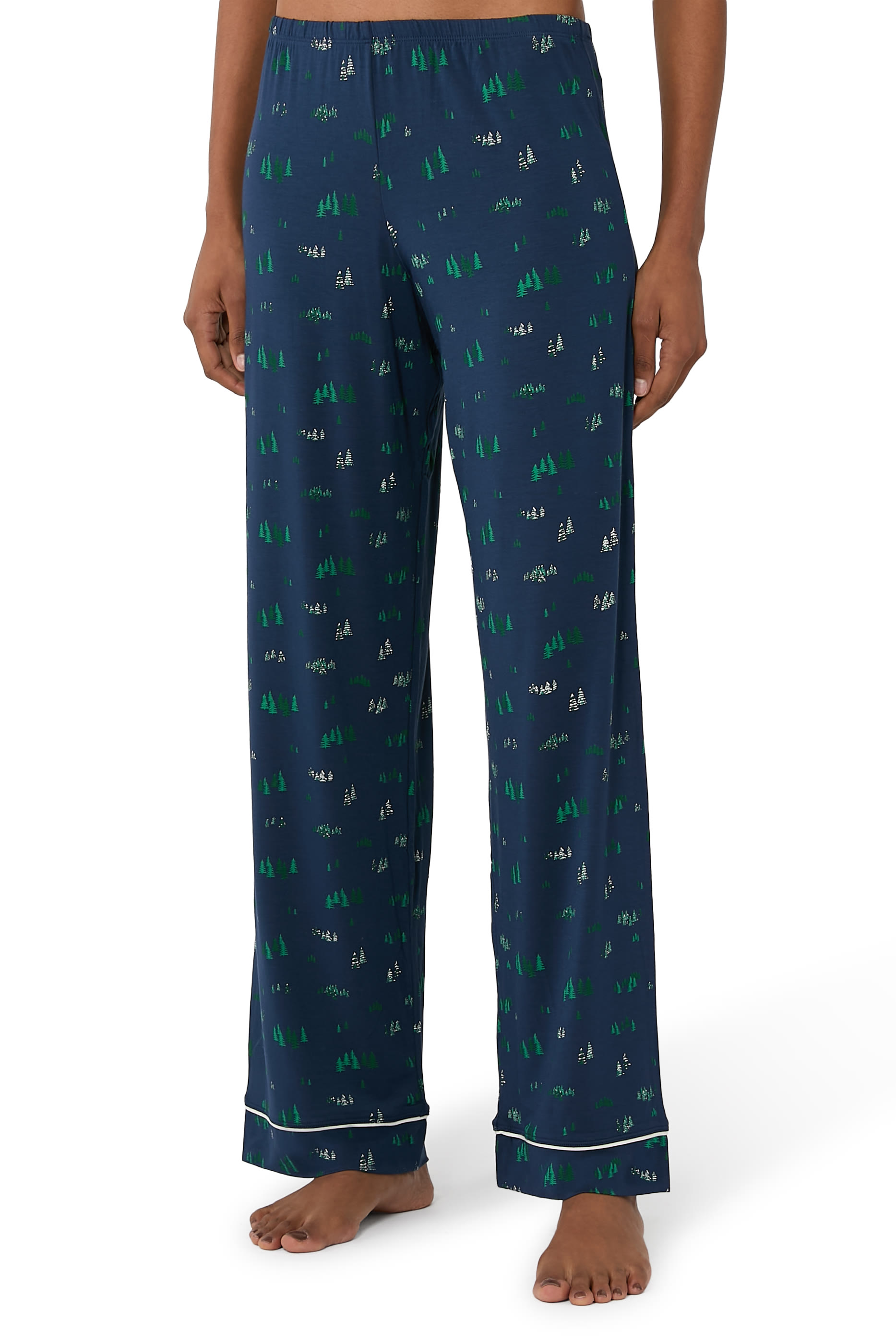 Gisele Printed TENCEL&trade; Modal Long Pajama Set