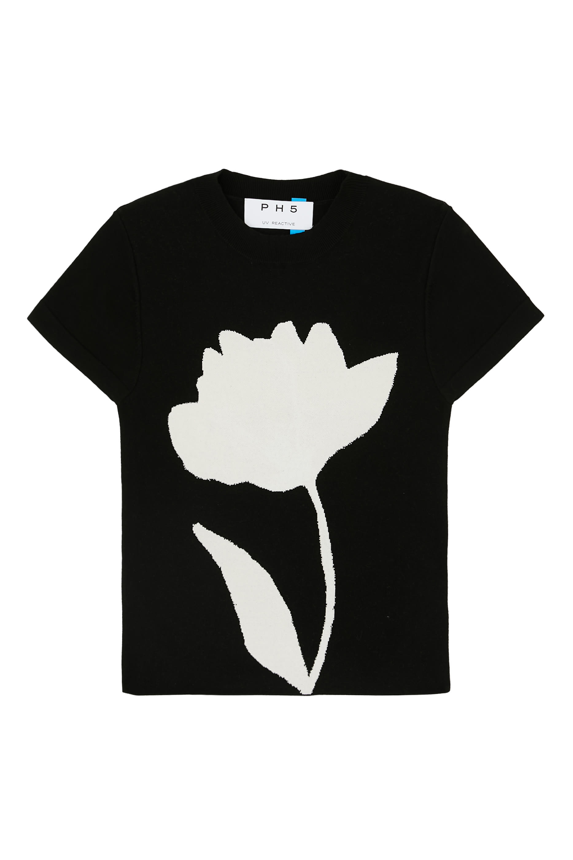 Hana UV Reactive Flower T-Shirt