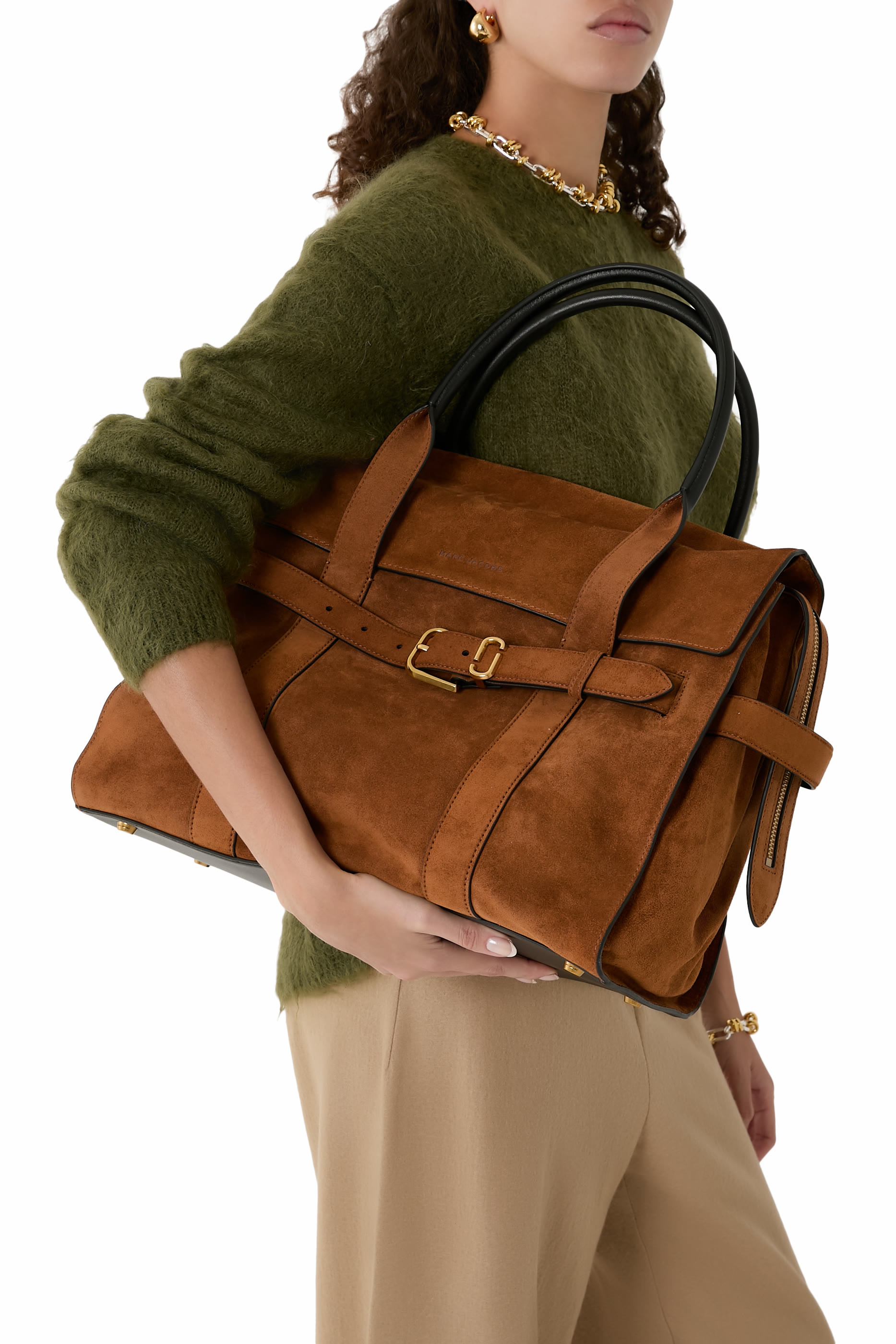 The Suede Dakota Tote Bag