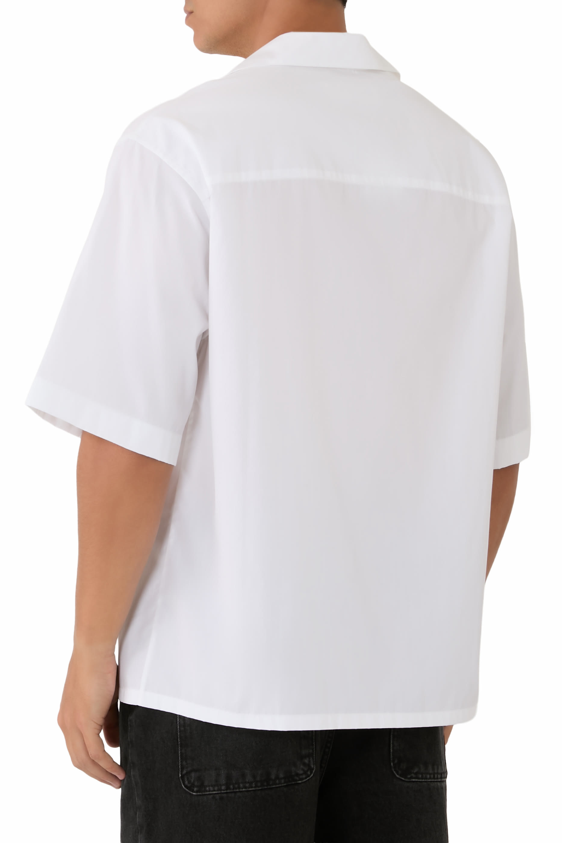  Organic Poplin Bowling Shirt