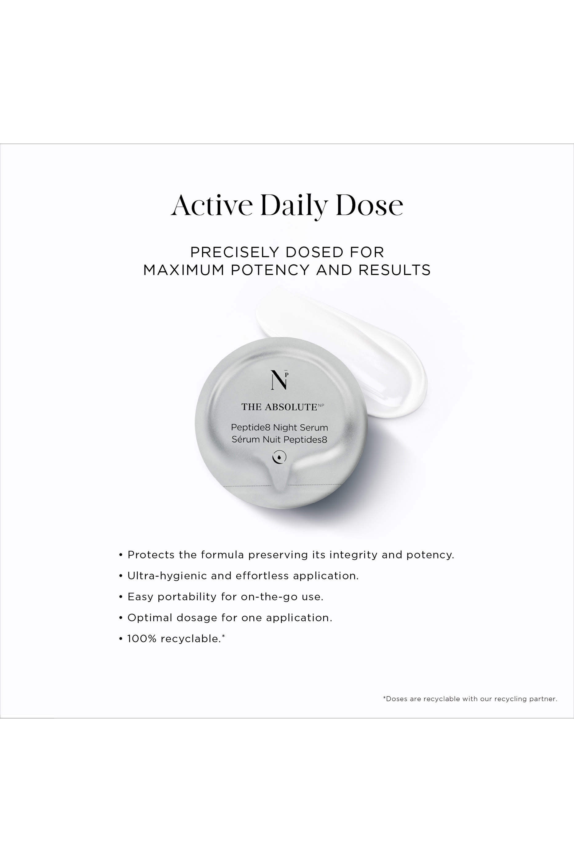 The Absolute Peptide8 Night Serum