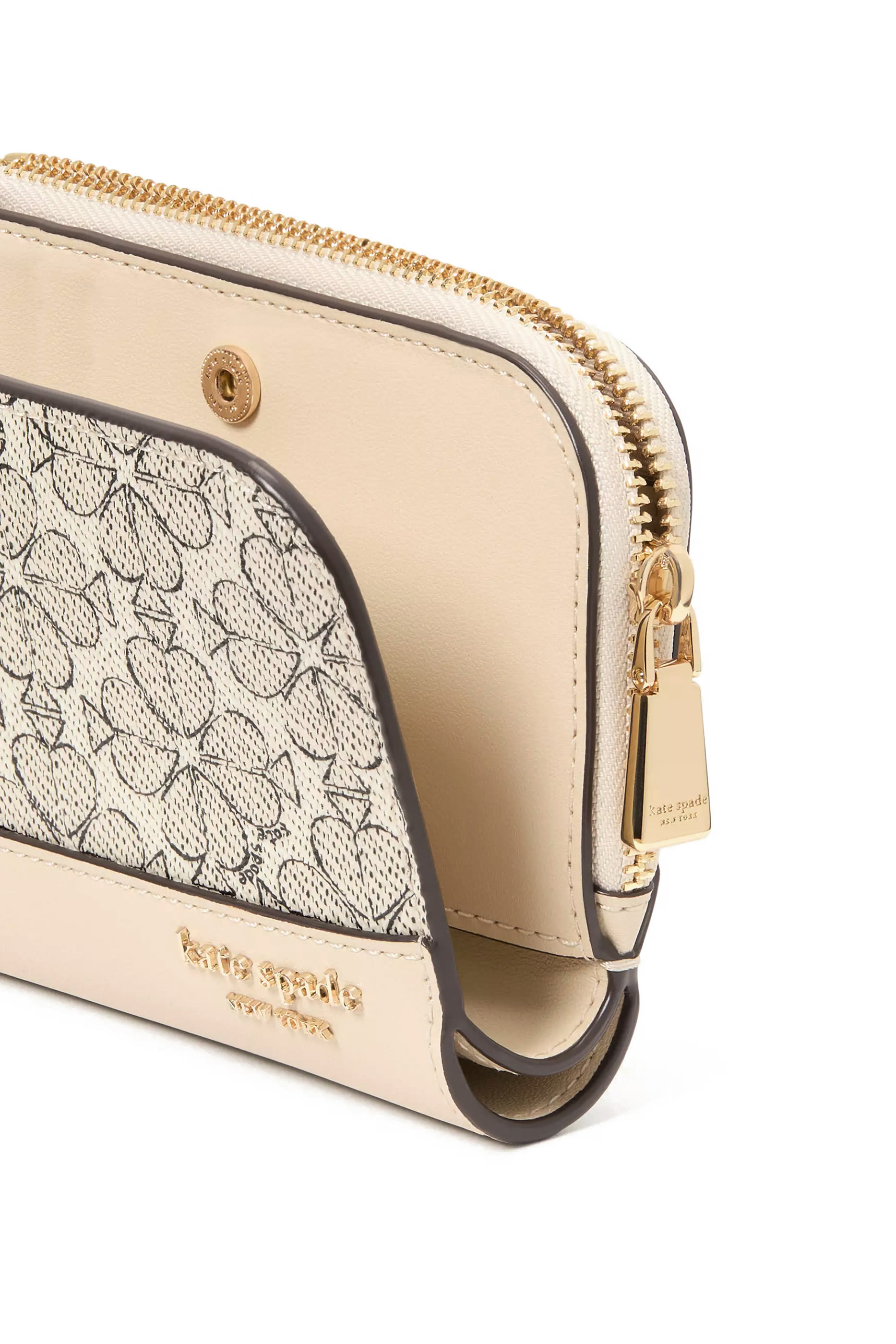 Spade Flower Small Compact Wallet