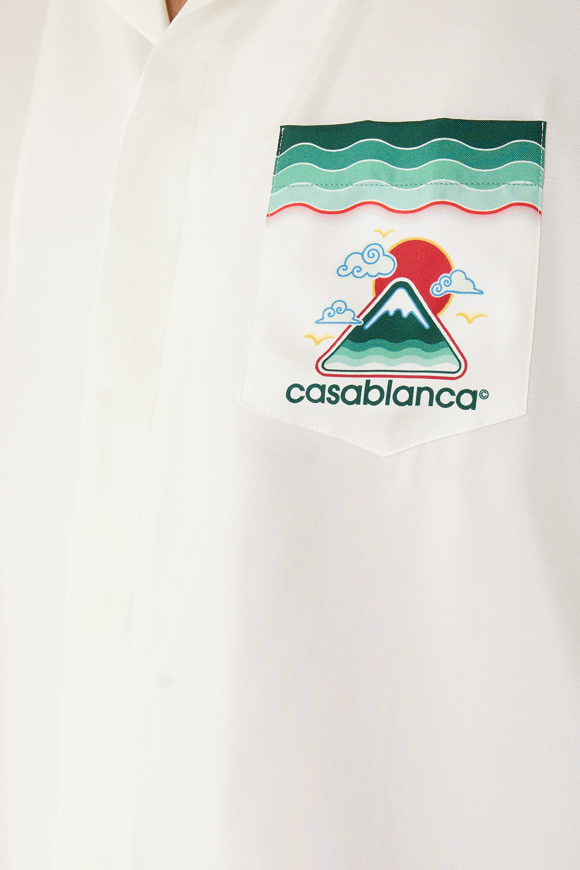 Montagne Ondul&eacute;e Silk Shirt