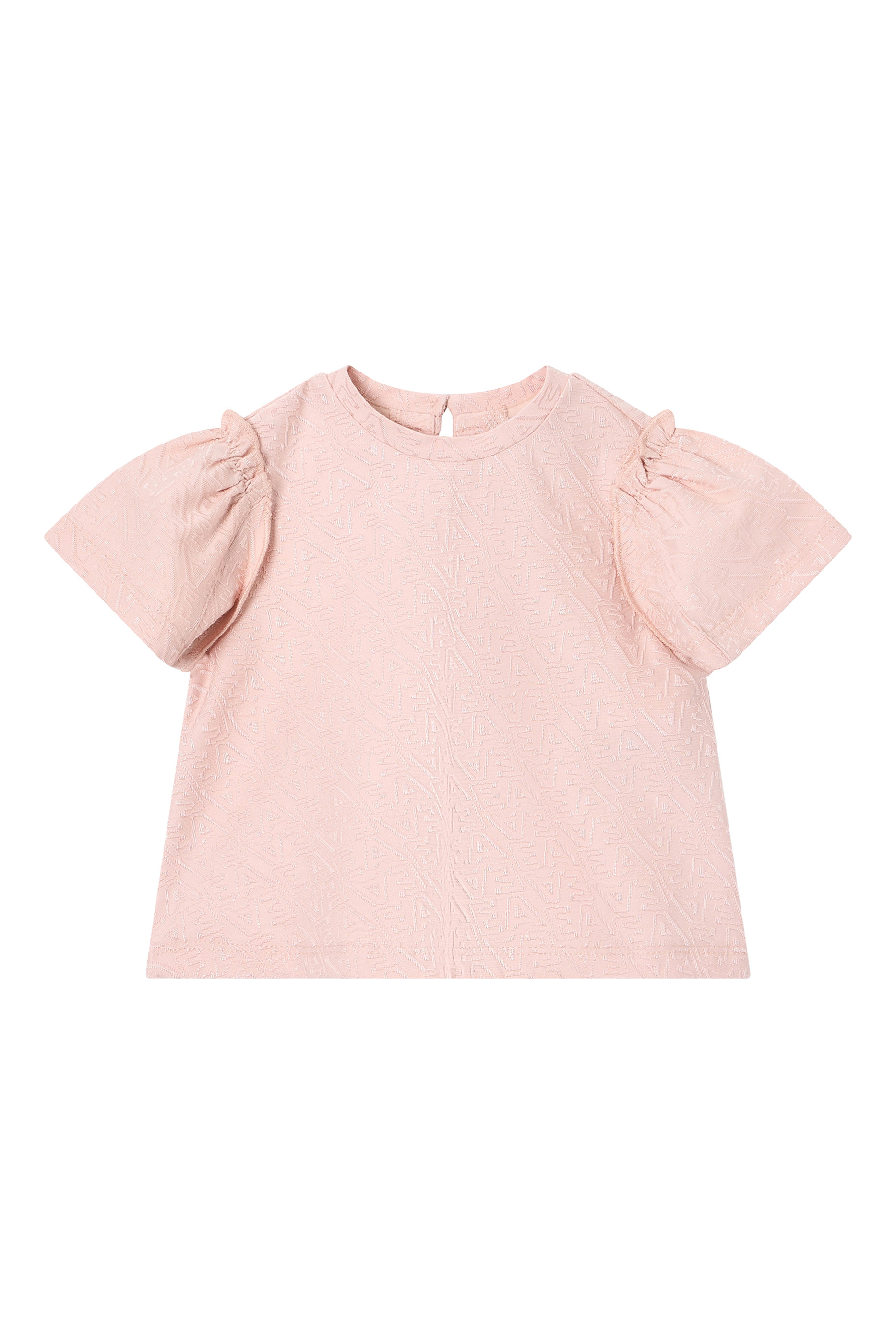 Kids Logo Lettering Interlock-Jersey T-Shirt