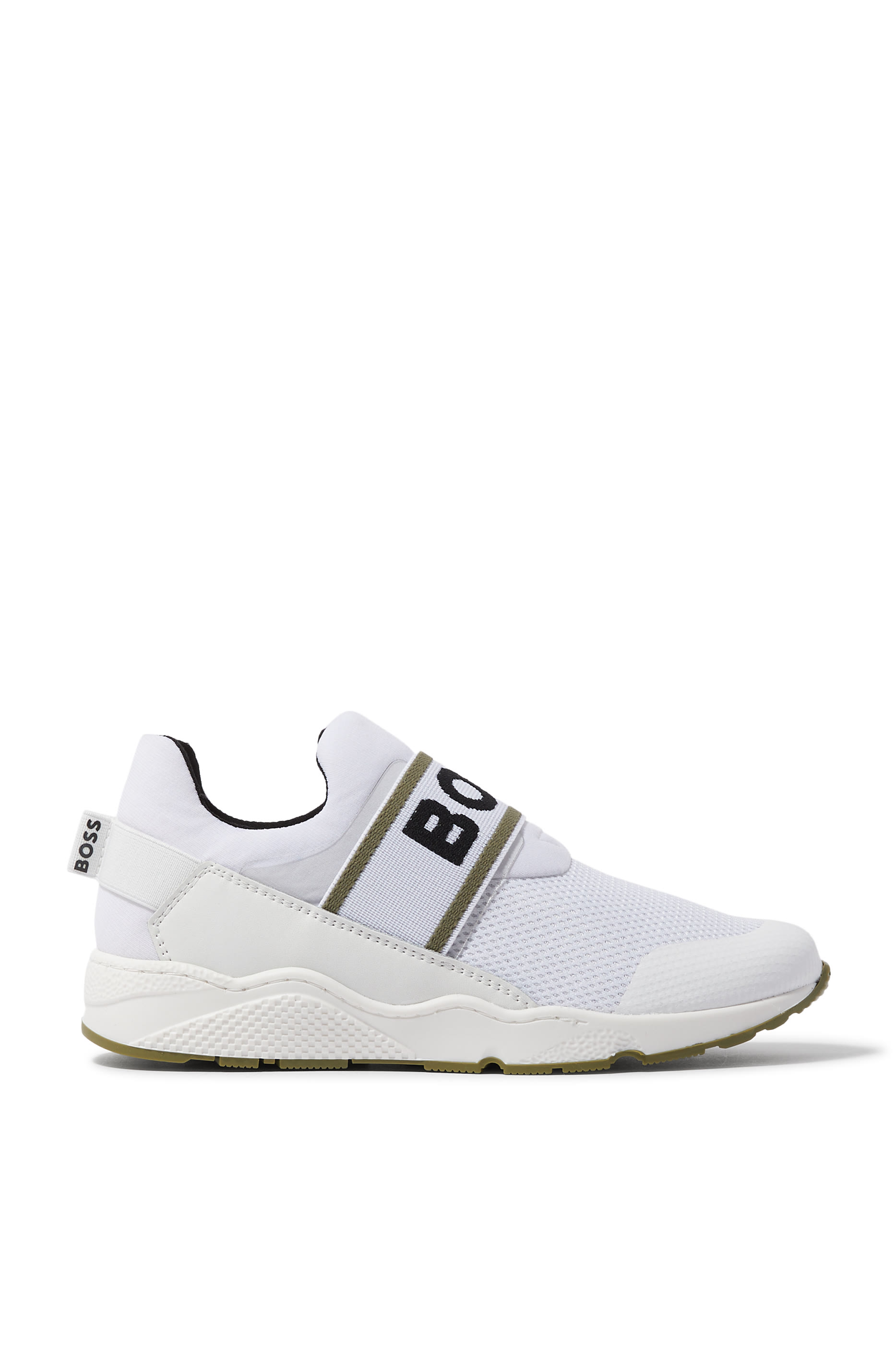 Kids' Trainers in Leather and Mesh