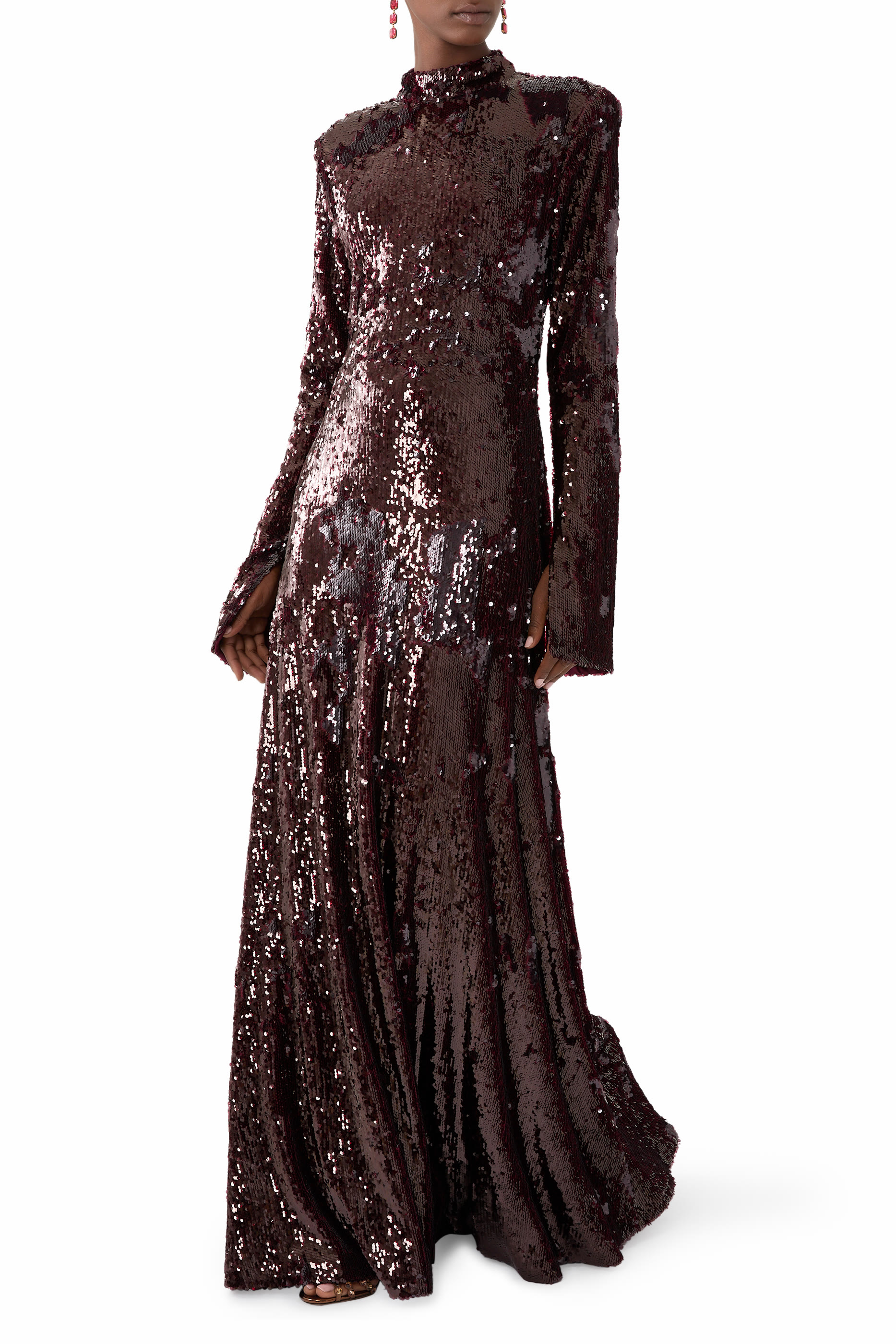 Sequins Maxi Dress