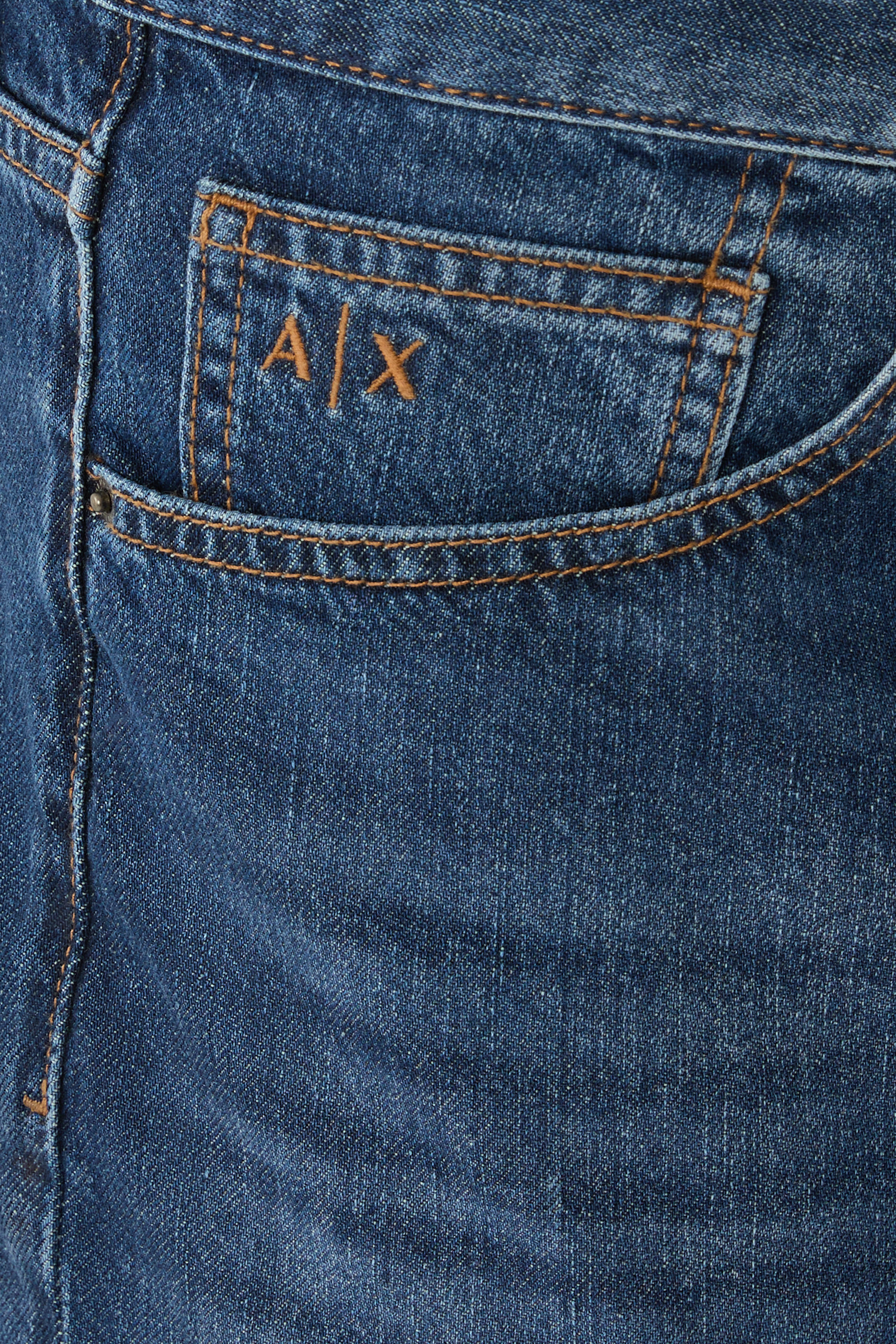 One Block Up Straight Denim Jeans