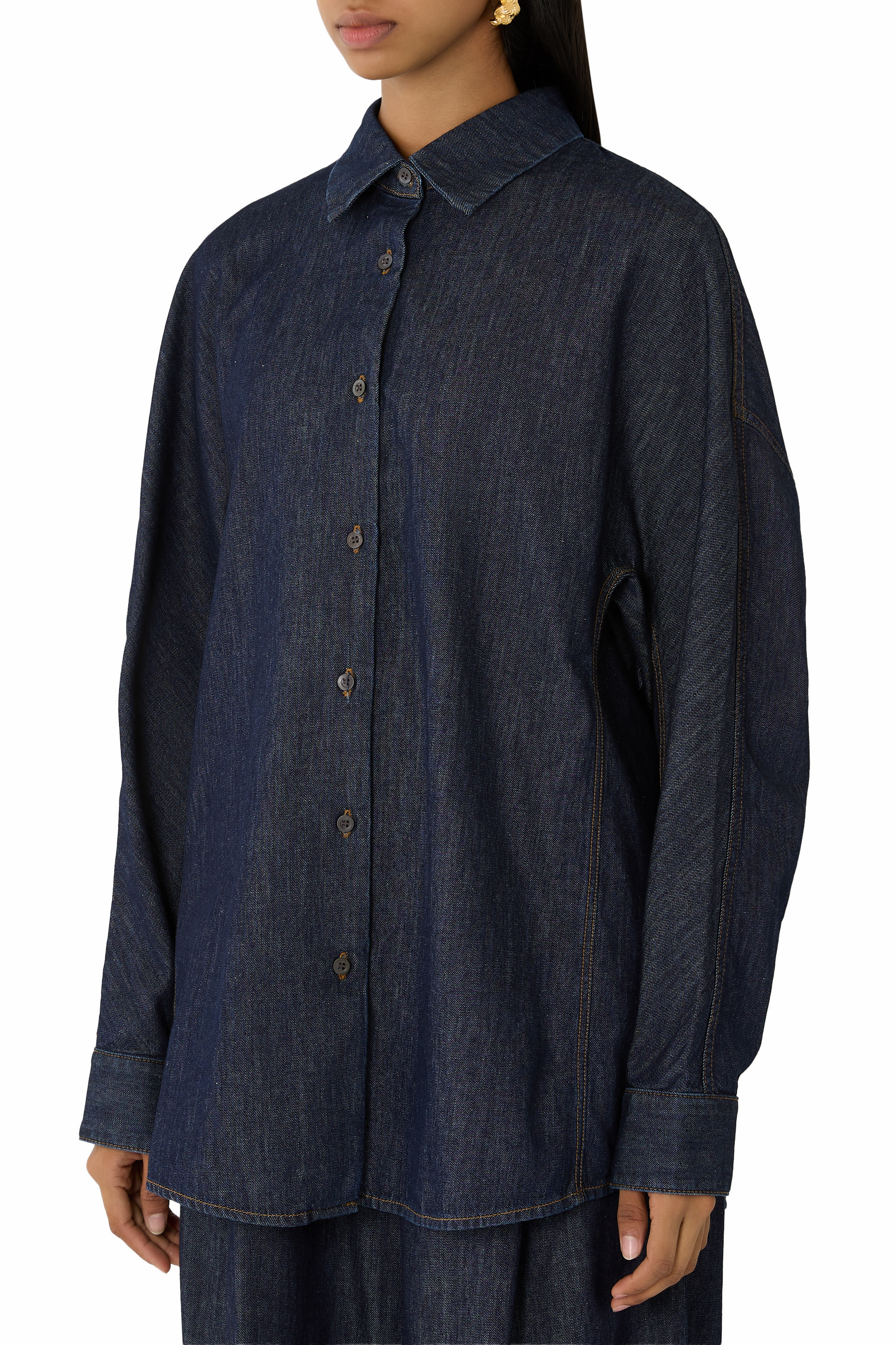  Long Sleeve Denim Shirt 