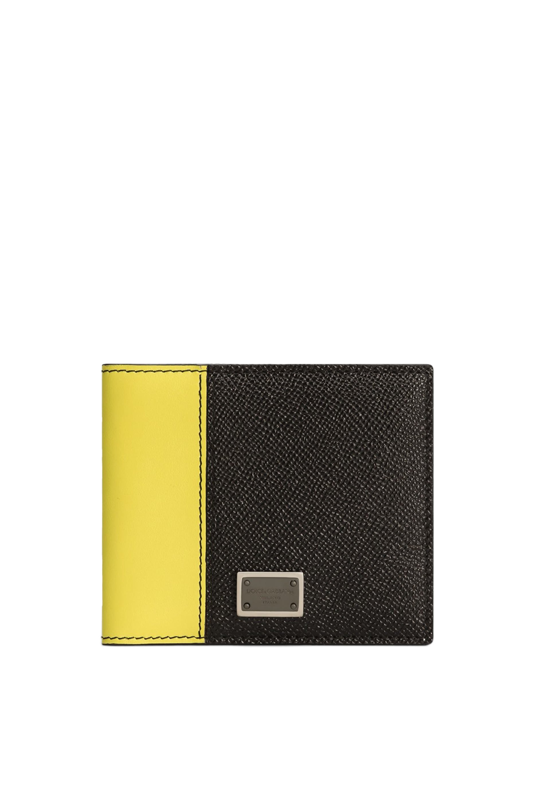 Logo Calfskin Bifold Wallet 