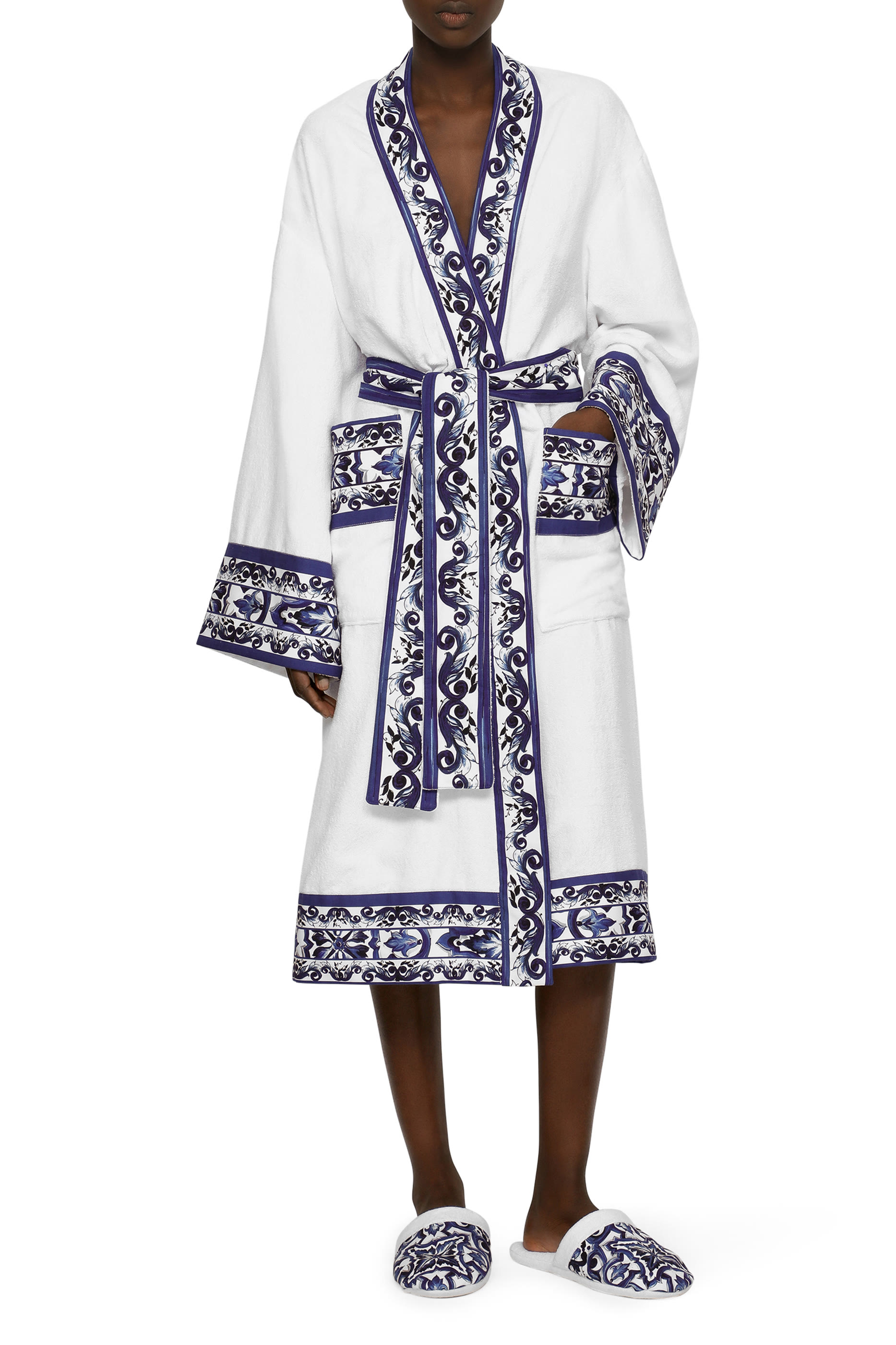 Blu Mediterraneo Cotton Terry Slippers