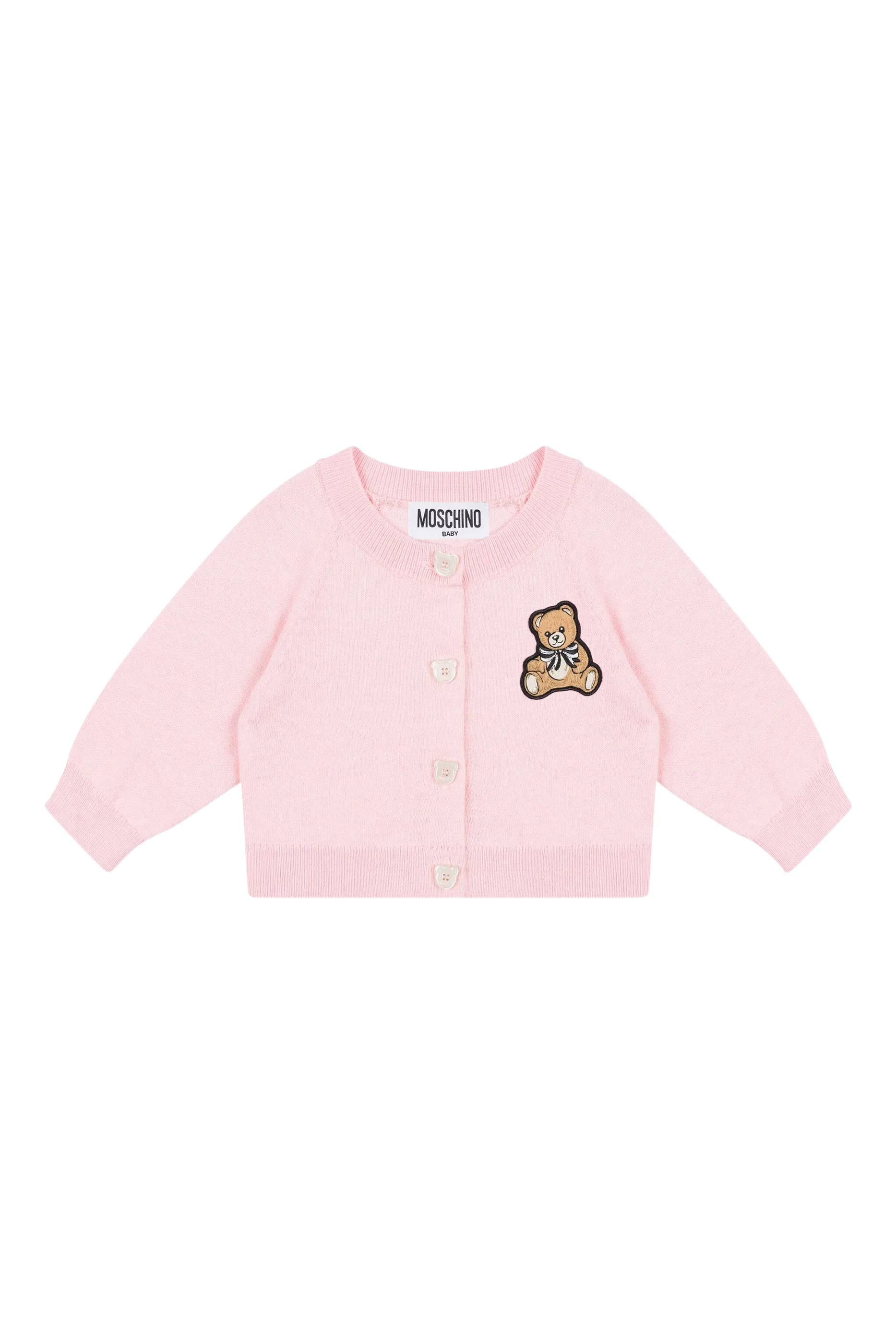 Kids Logo Teddy Cardigan