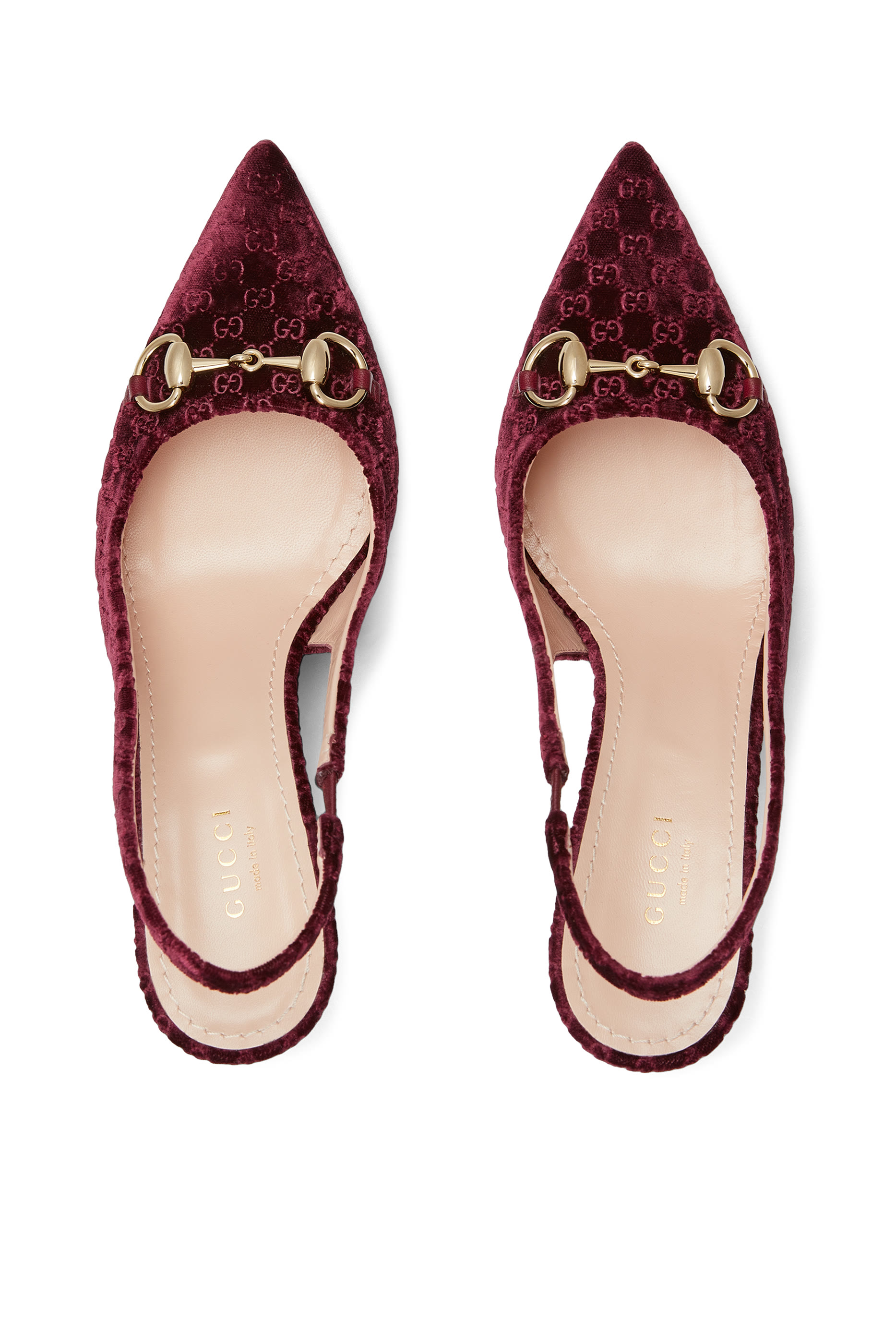 Horsebit 85 Slingback Pumps