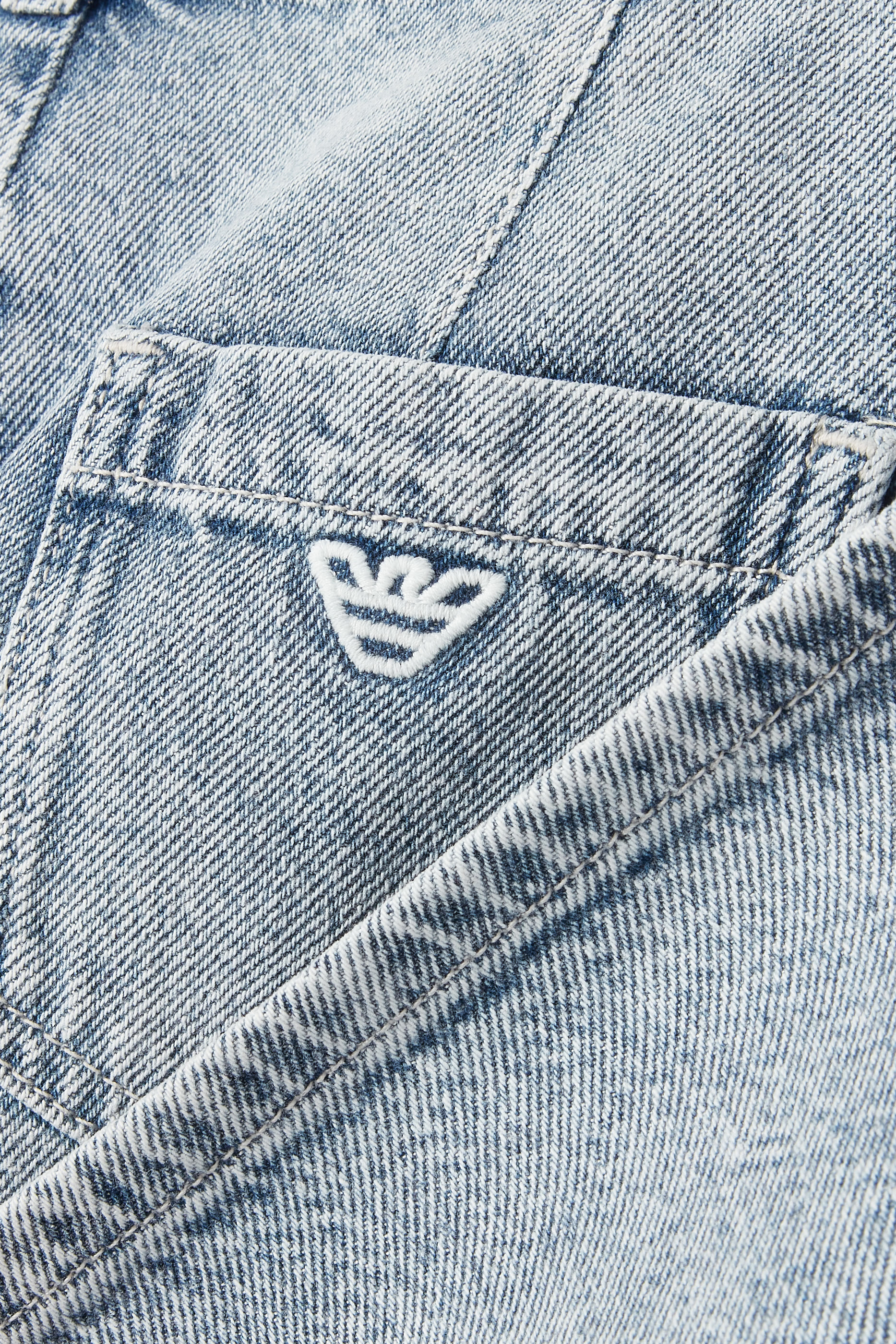 Kids Wide-Leg Denim Jeans