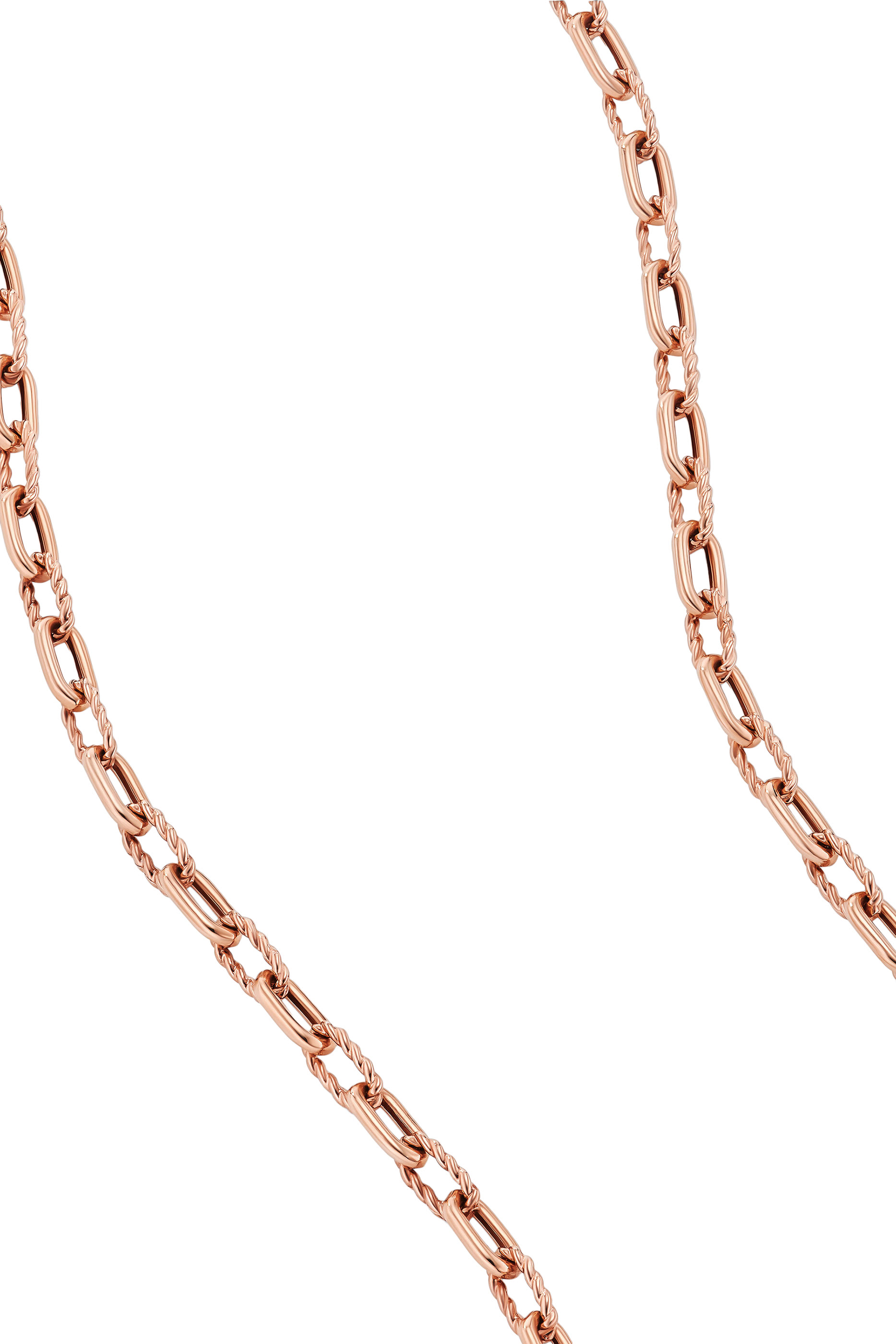 Madison Chain Necklace, 18K Pink Gold
