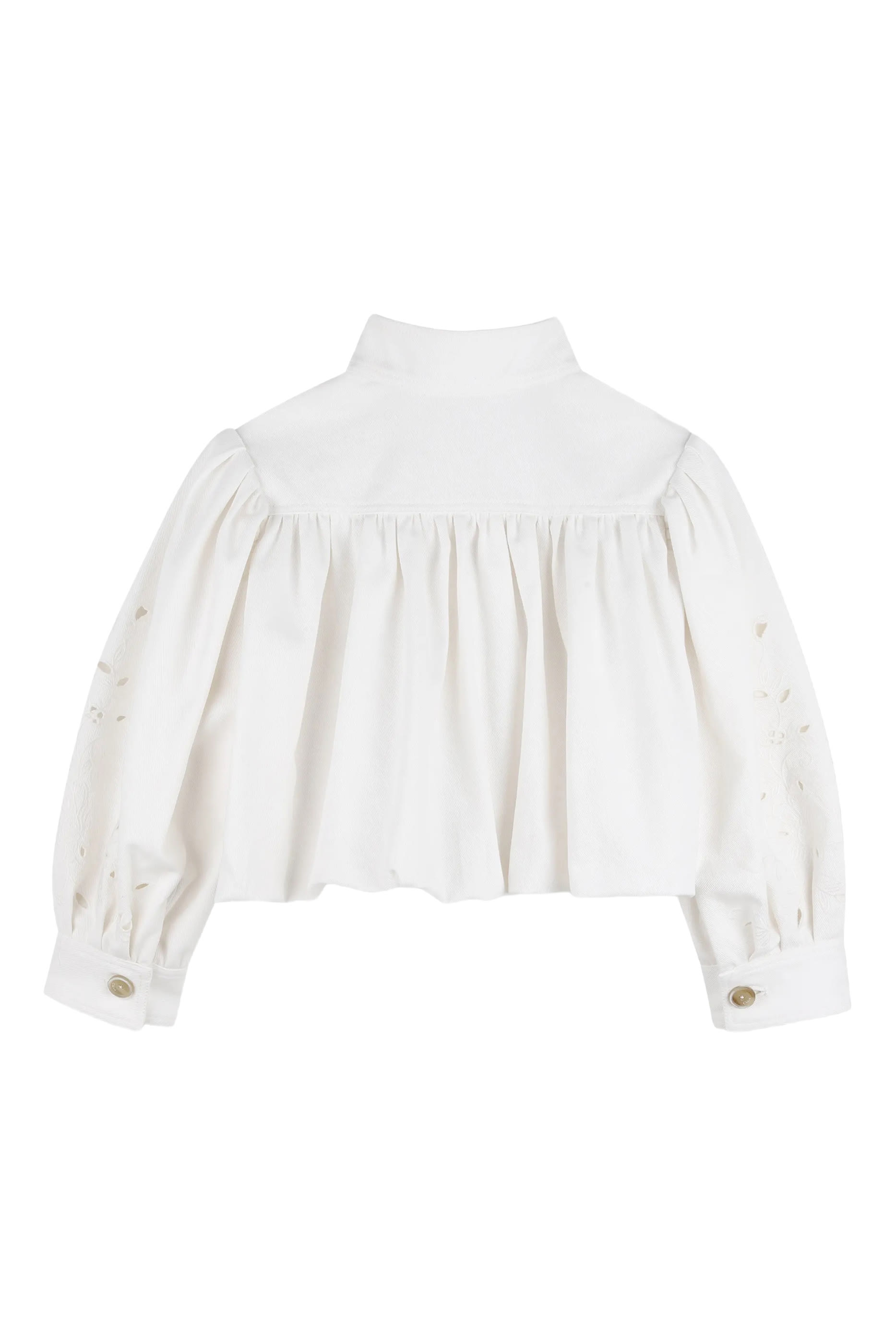 Kids Laser-Cut Cotton Jacket