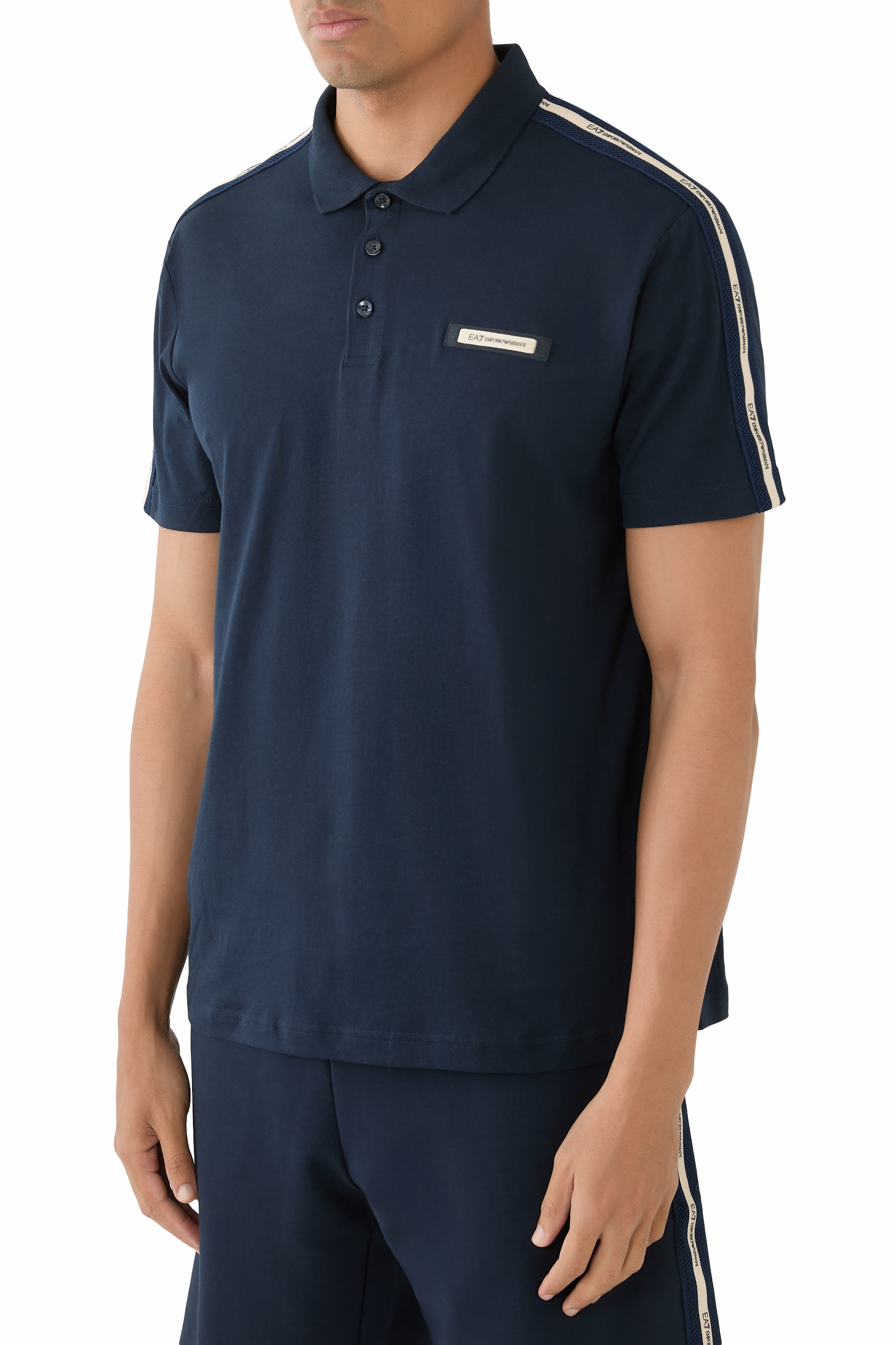 EA7 Logo Polo Shirt