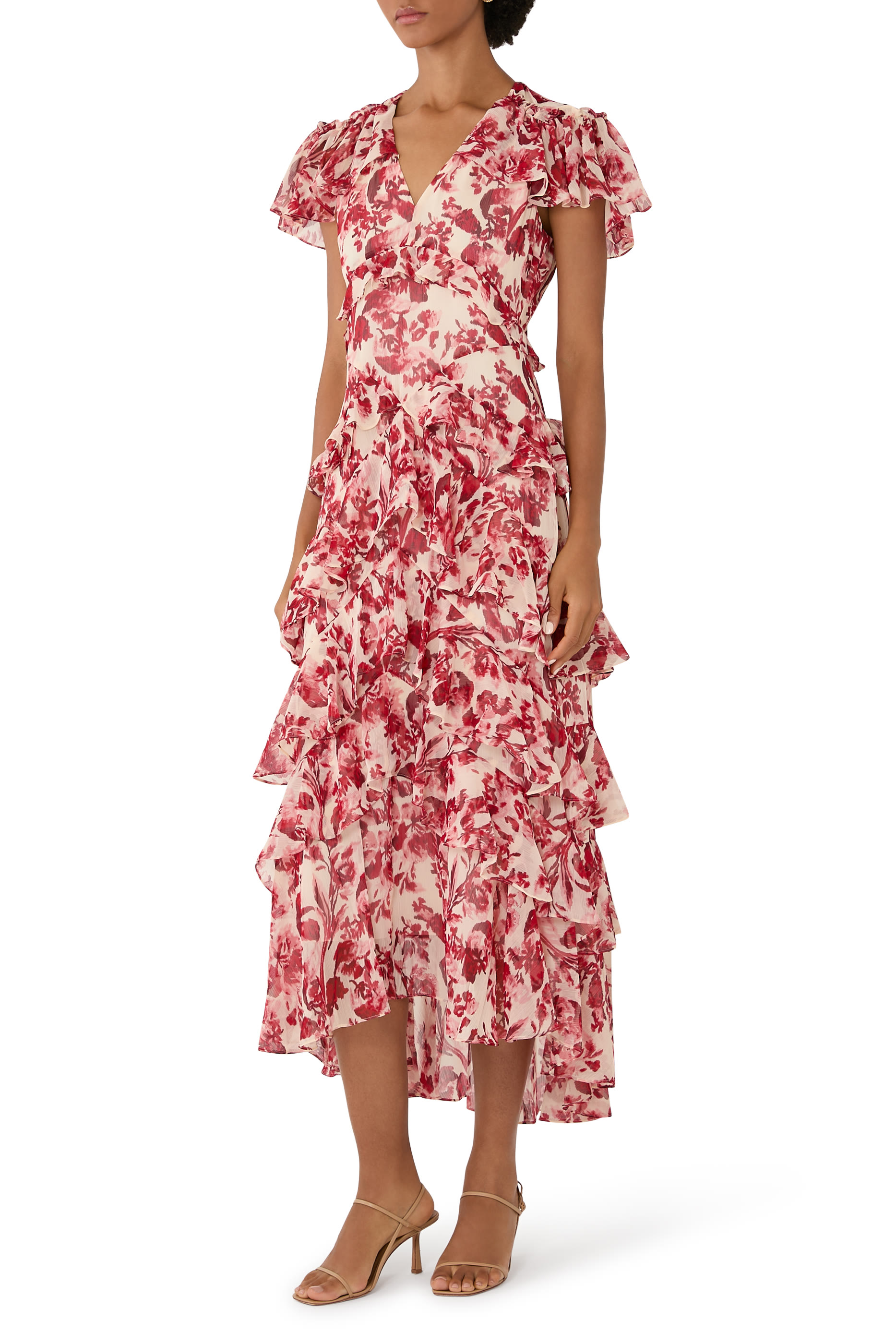 Floral Ribbons Tatum Dress
